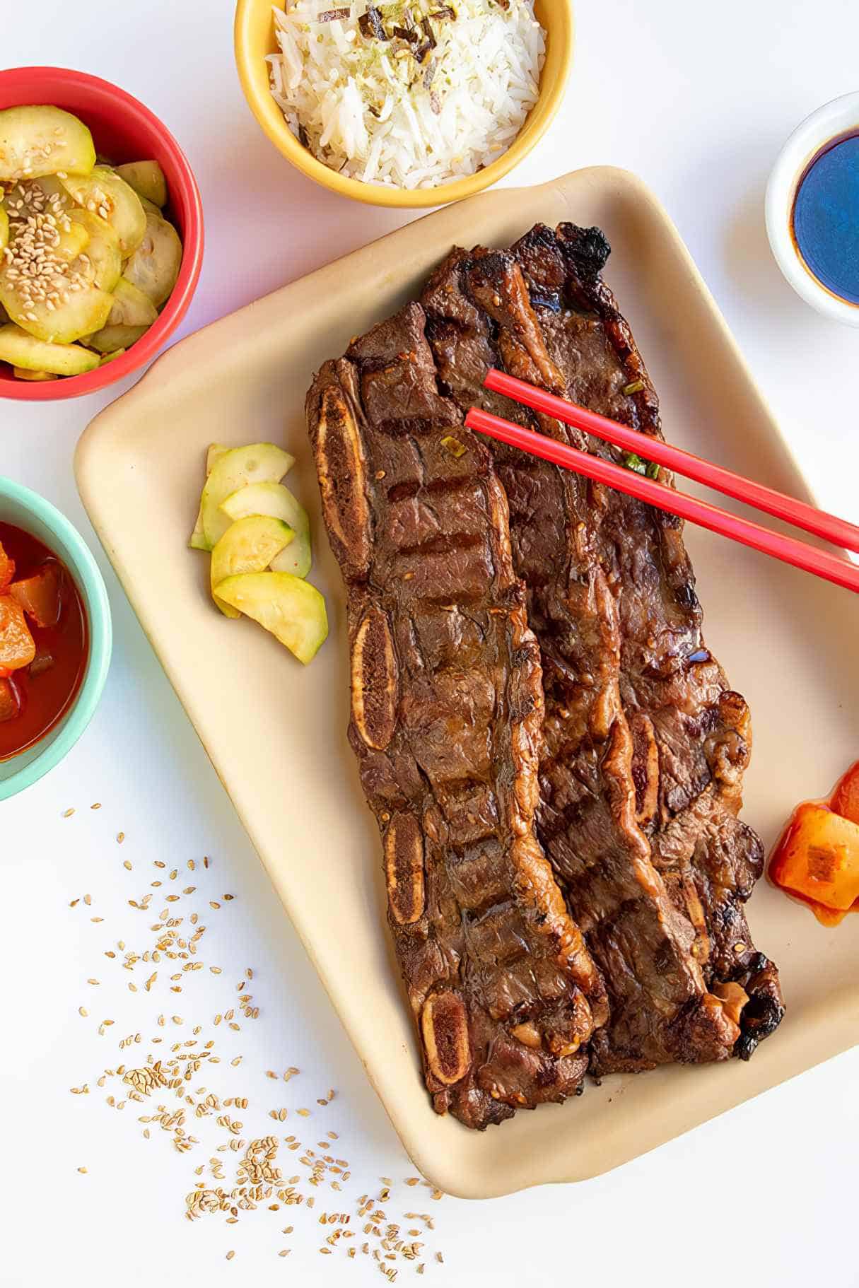 Korean Short Ribs (Kalbi or Galbi)