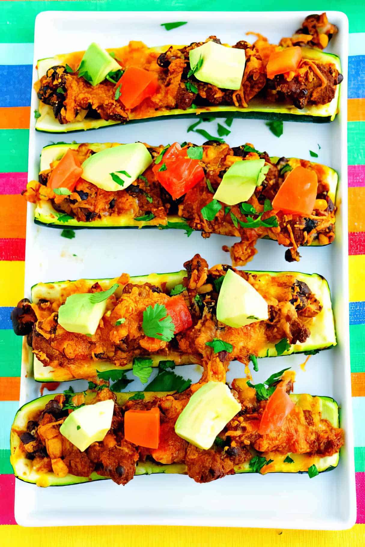 Zucchini Taco Boats
