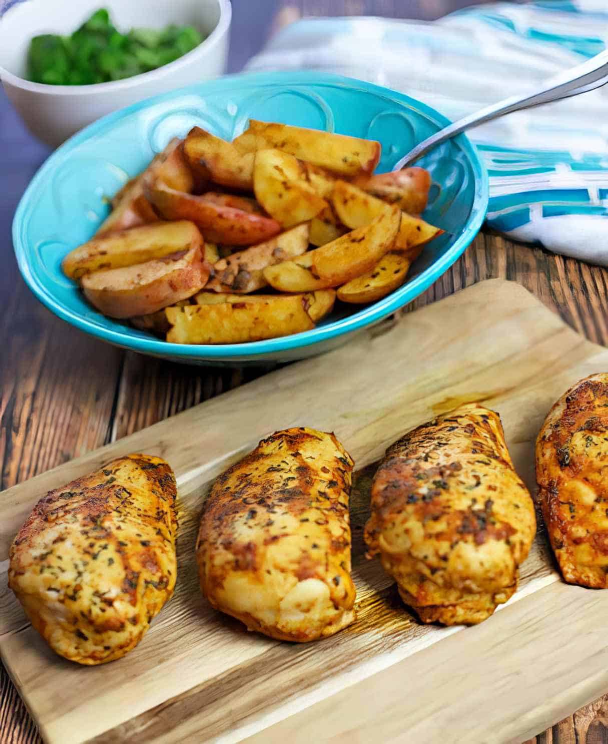Cajun Butter Chicken and Potatoes