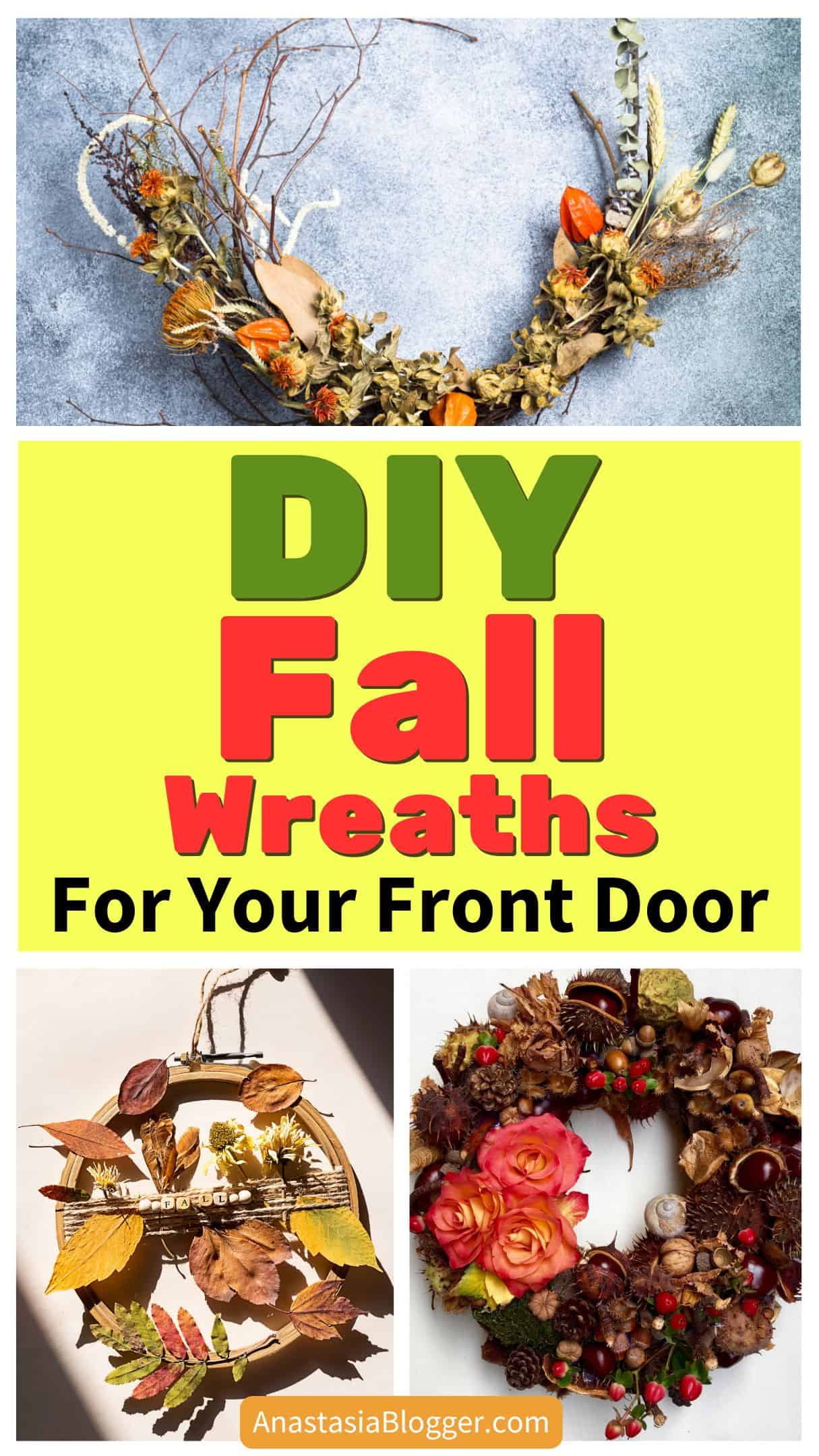  DIY Fall Wreaths For Your Front Door