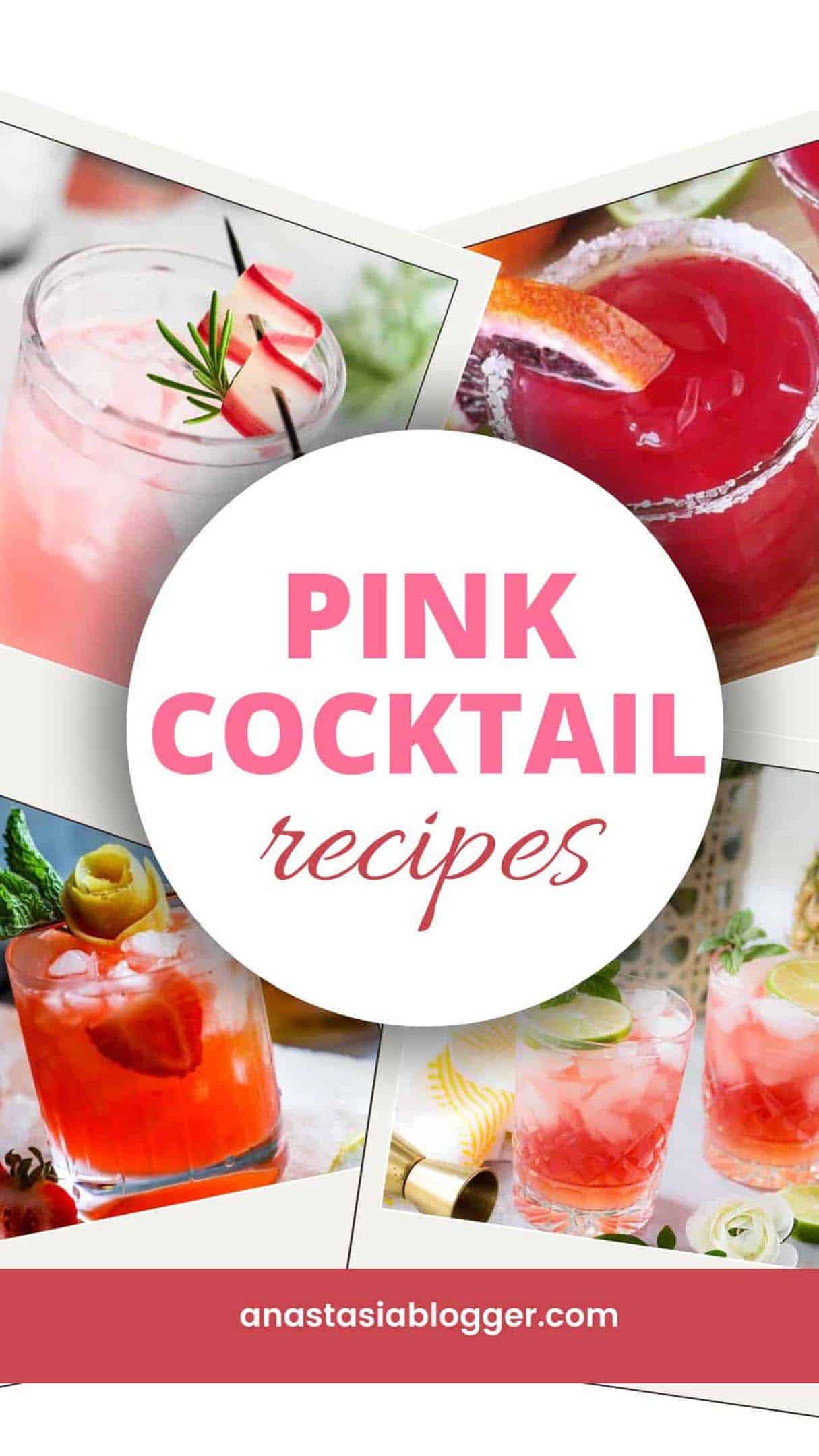 Easy Pink Cocktail Recipes