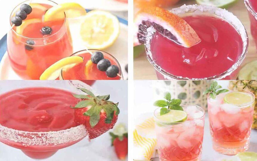 Pink Cocktails