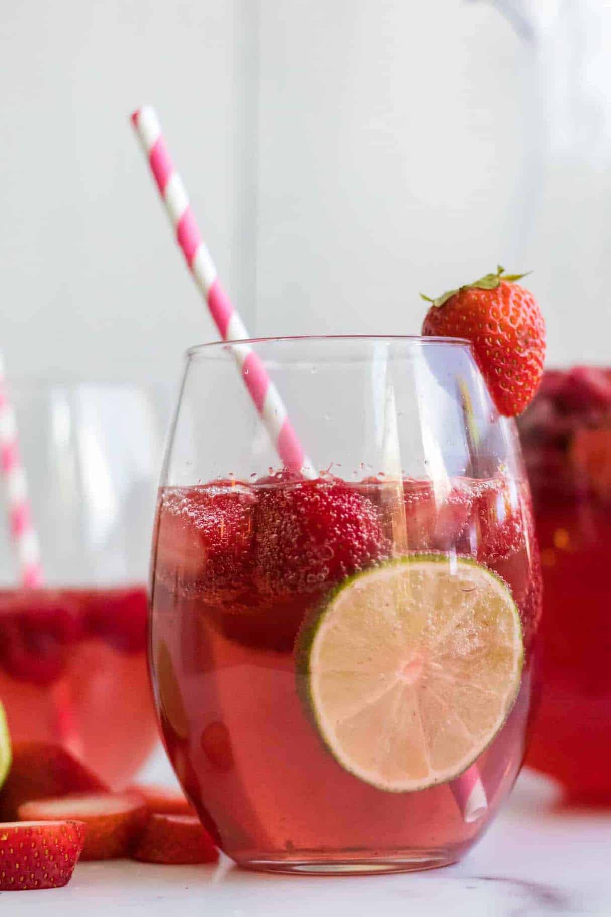 Pink Moscato Sangria