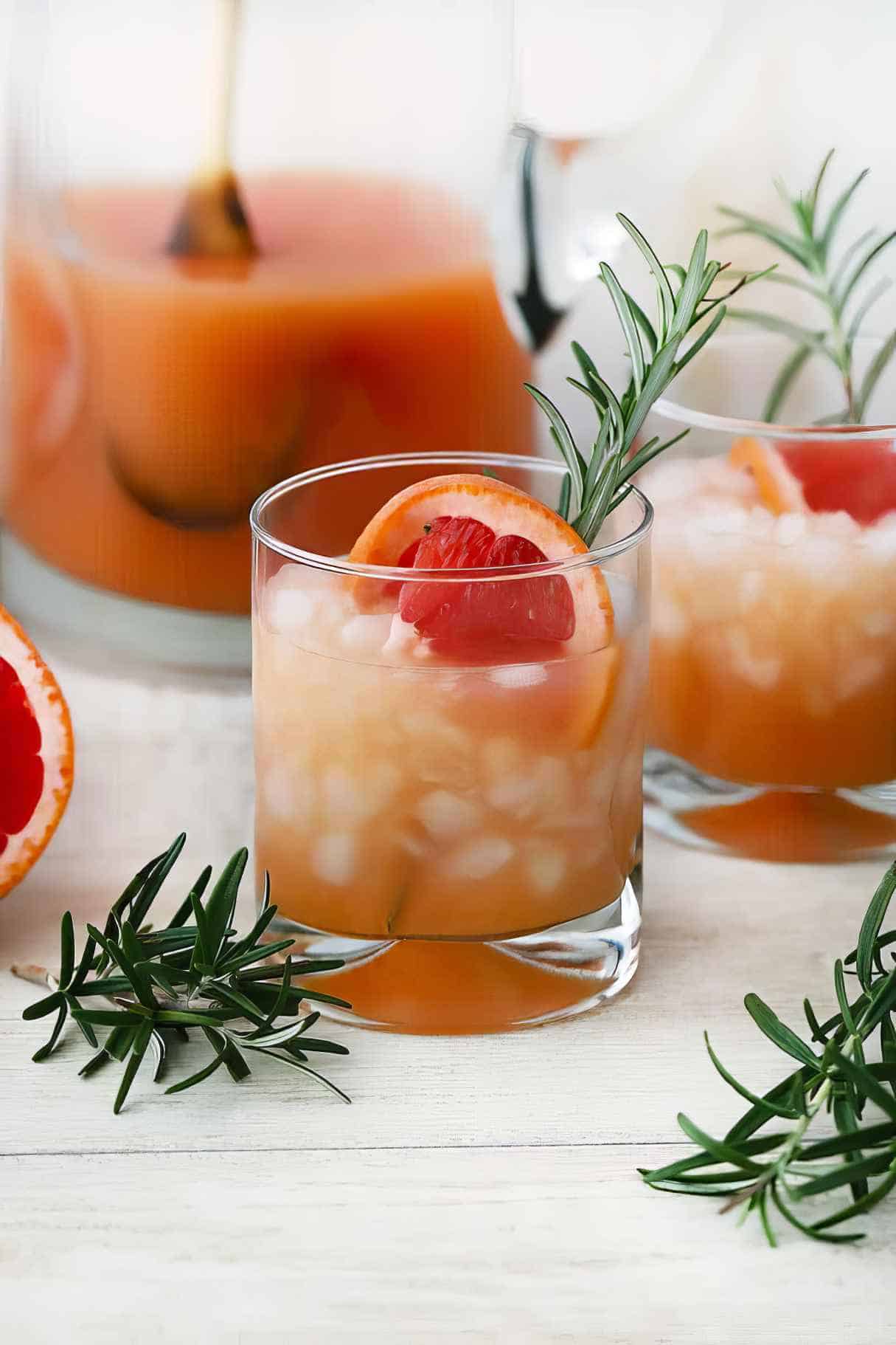Rosemary Greyhound Cocktails