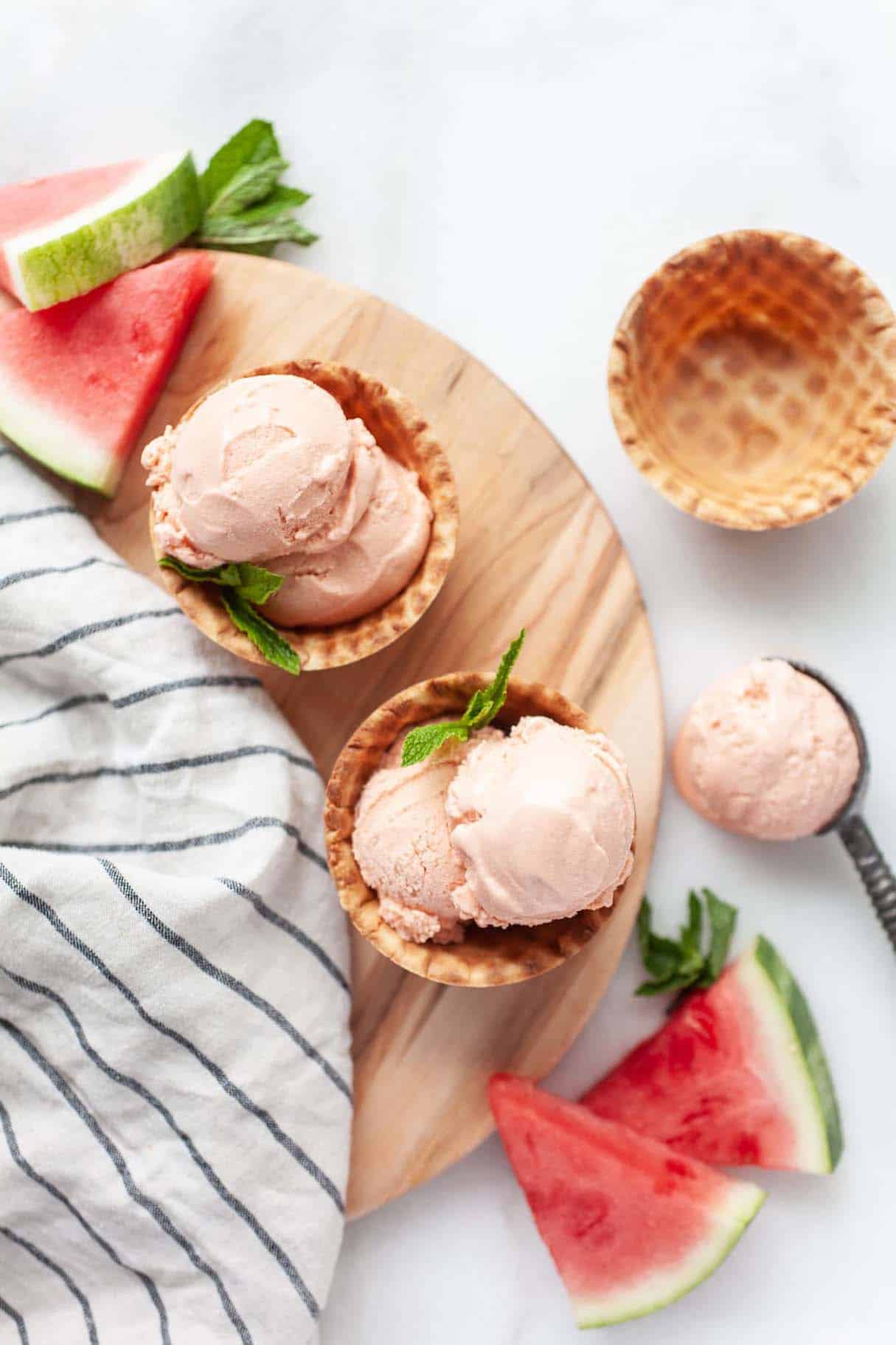 Easy Watermelon Ice Cream