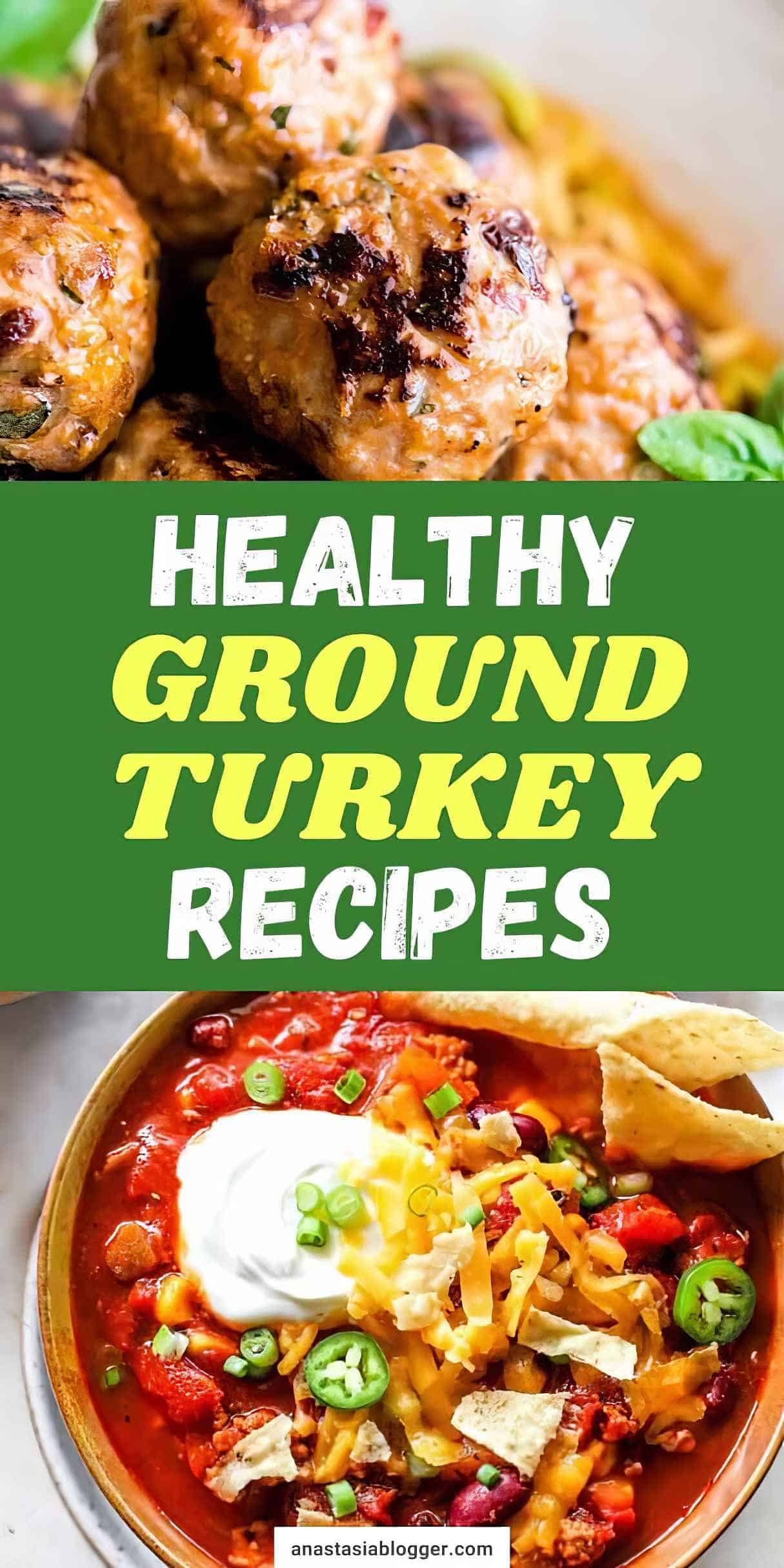 Healthy Ground Turkey Recipes