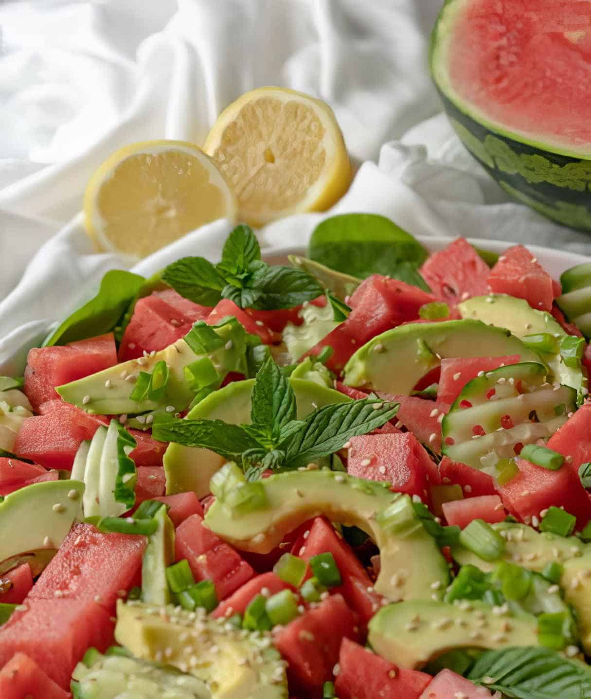 Quick And Healthy Watermelon Salad