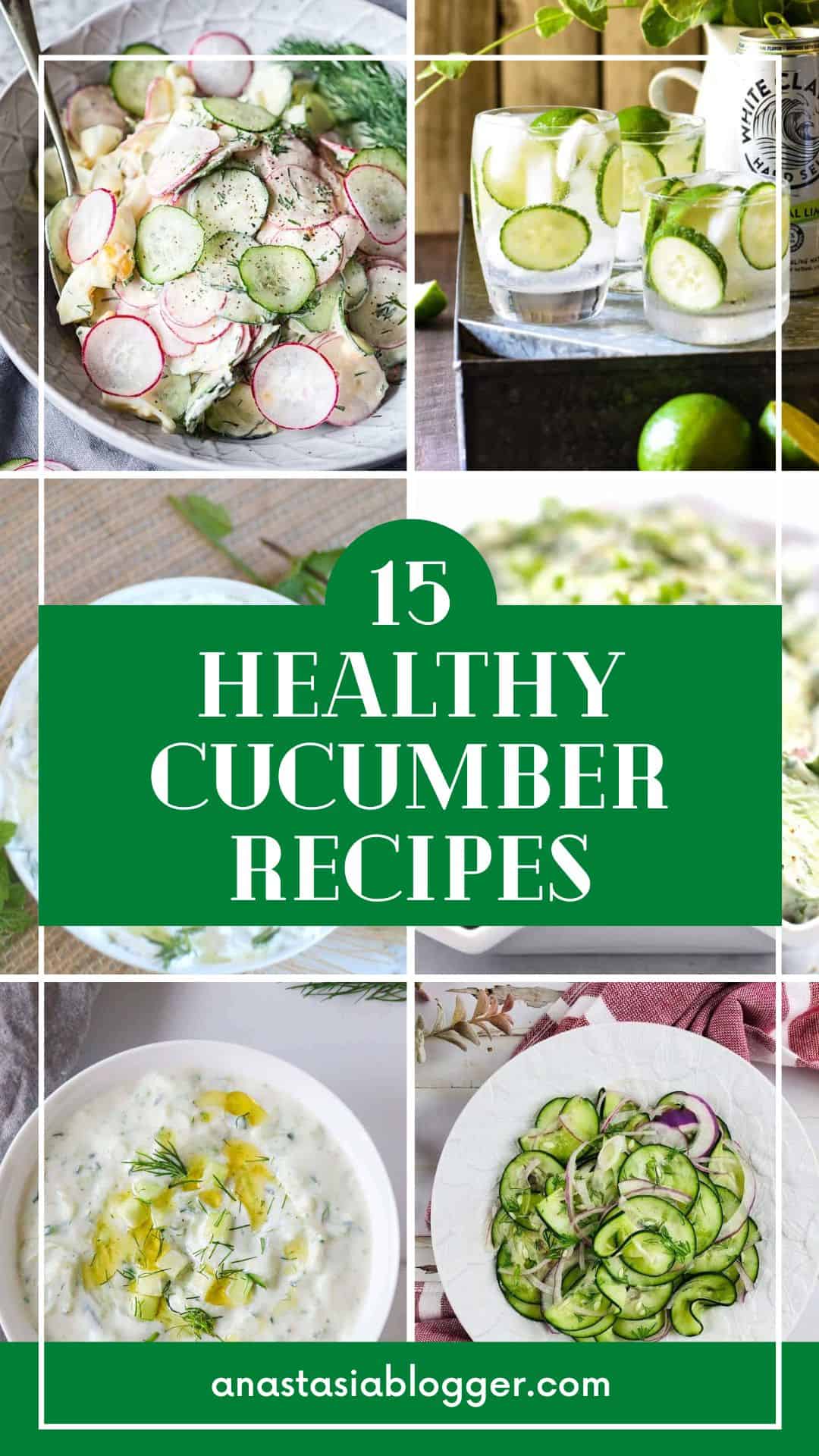 healthy cucumber ideas