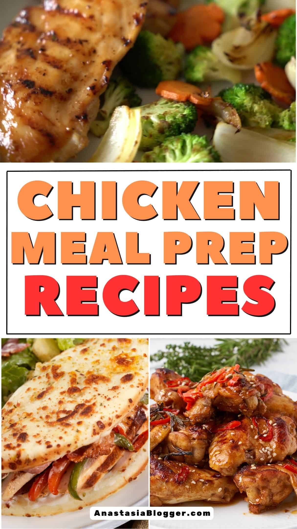  HEALTHY CHICKEN MEAL PREP RECIPES