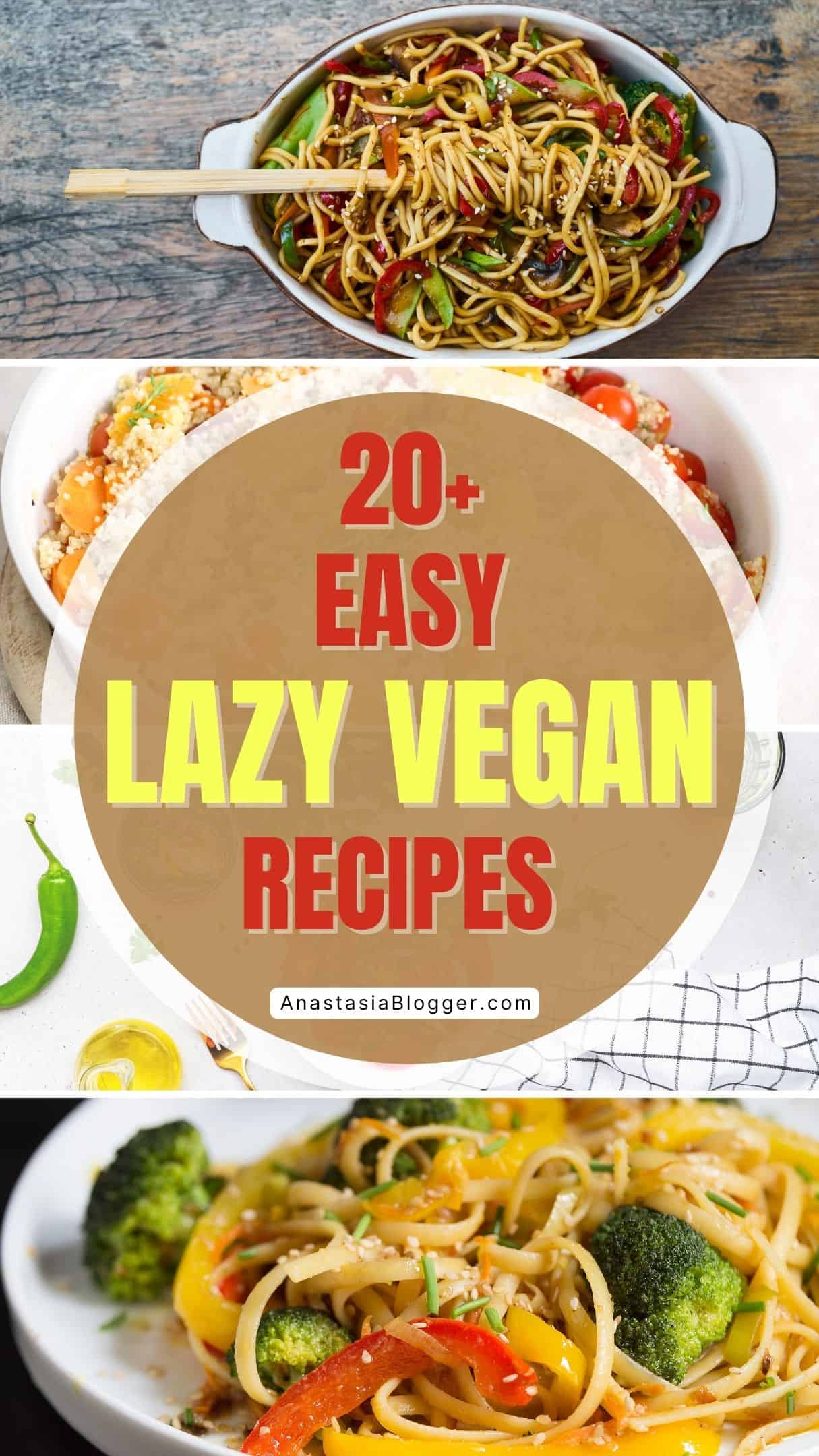 VEGAN RECIPES IN LESS THAN 10 MINUTES