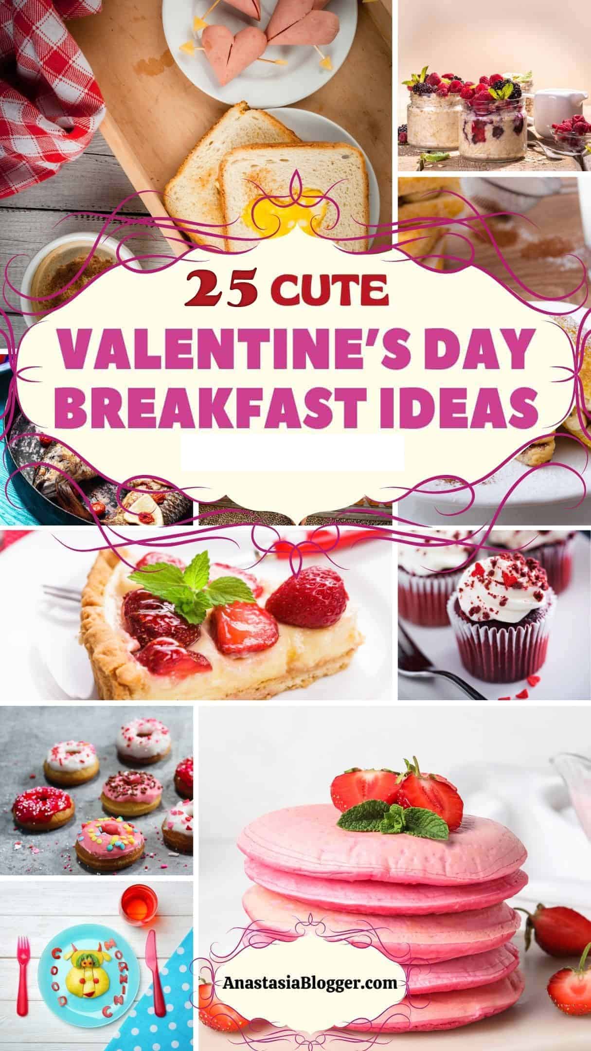 25 Cute Valentine's Day Breakfast Ideas