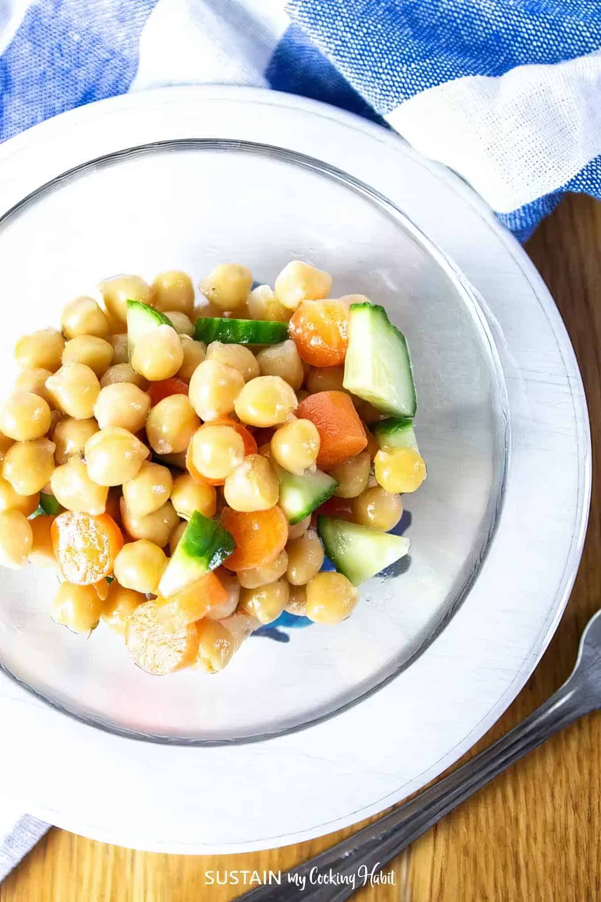 Savory and Simple Chickpea Salad Recipe