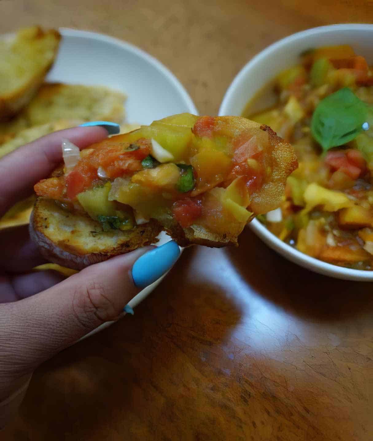 Vegan Bruschetta