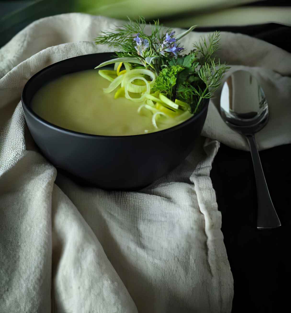 Vegan Potato Leek Soup