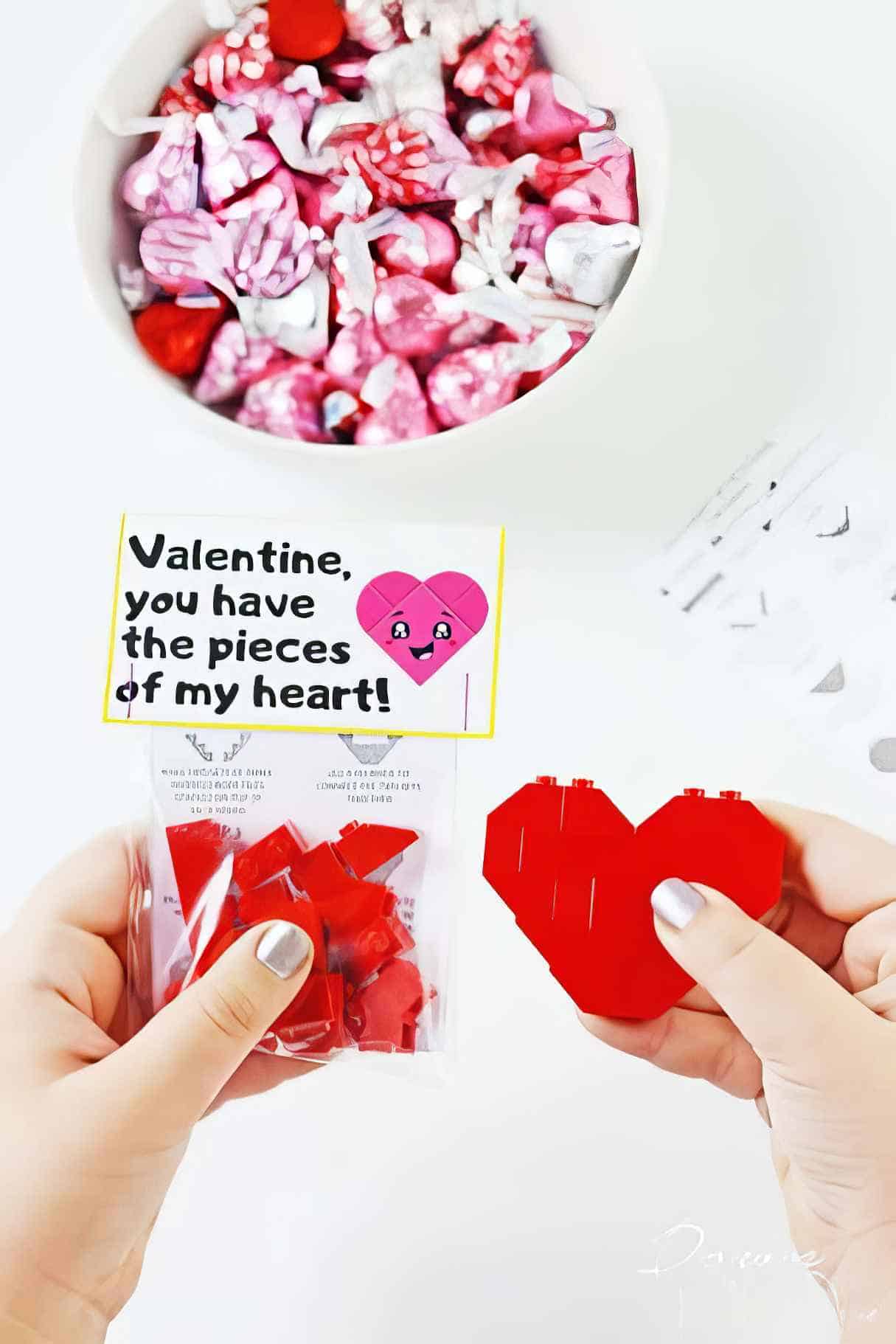 How To Build A Lego Heart With Free Printables