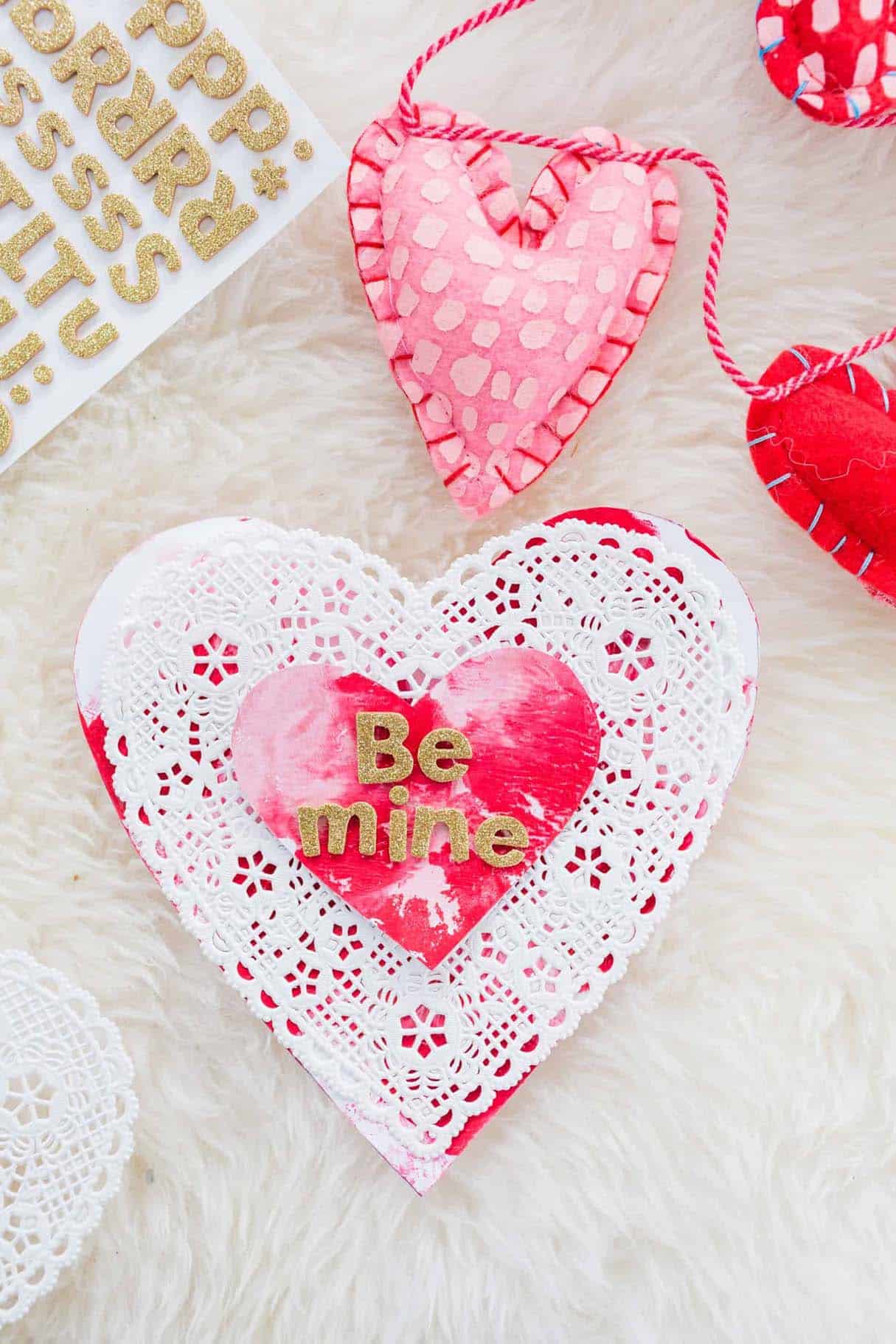 Toddler-Friendly (and Mess-Free!) DIY Painted Valentine's Day Cards