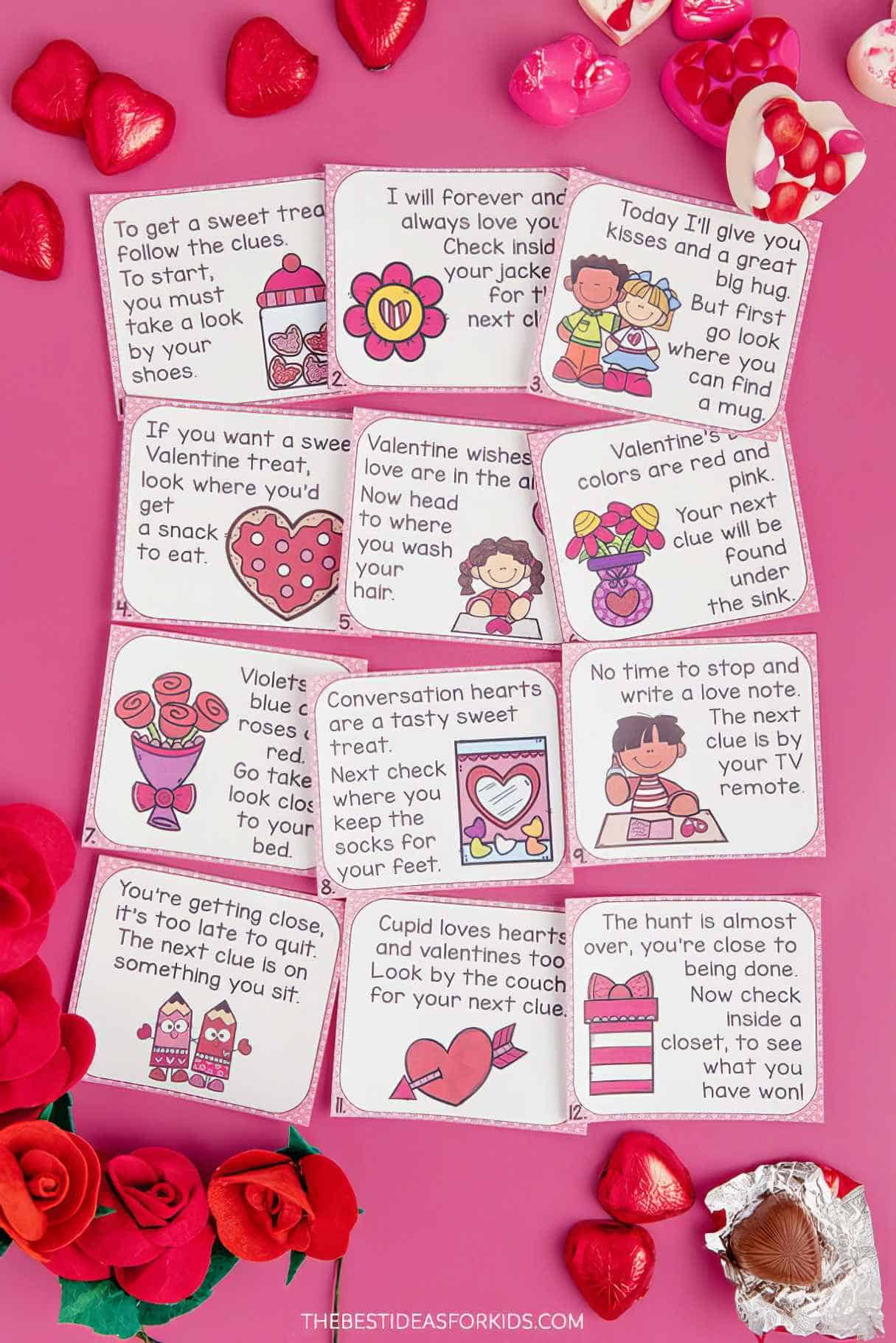 Valentine’s Day Scavenger Hunt