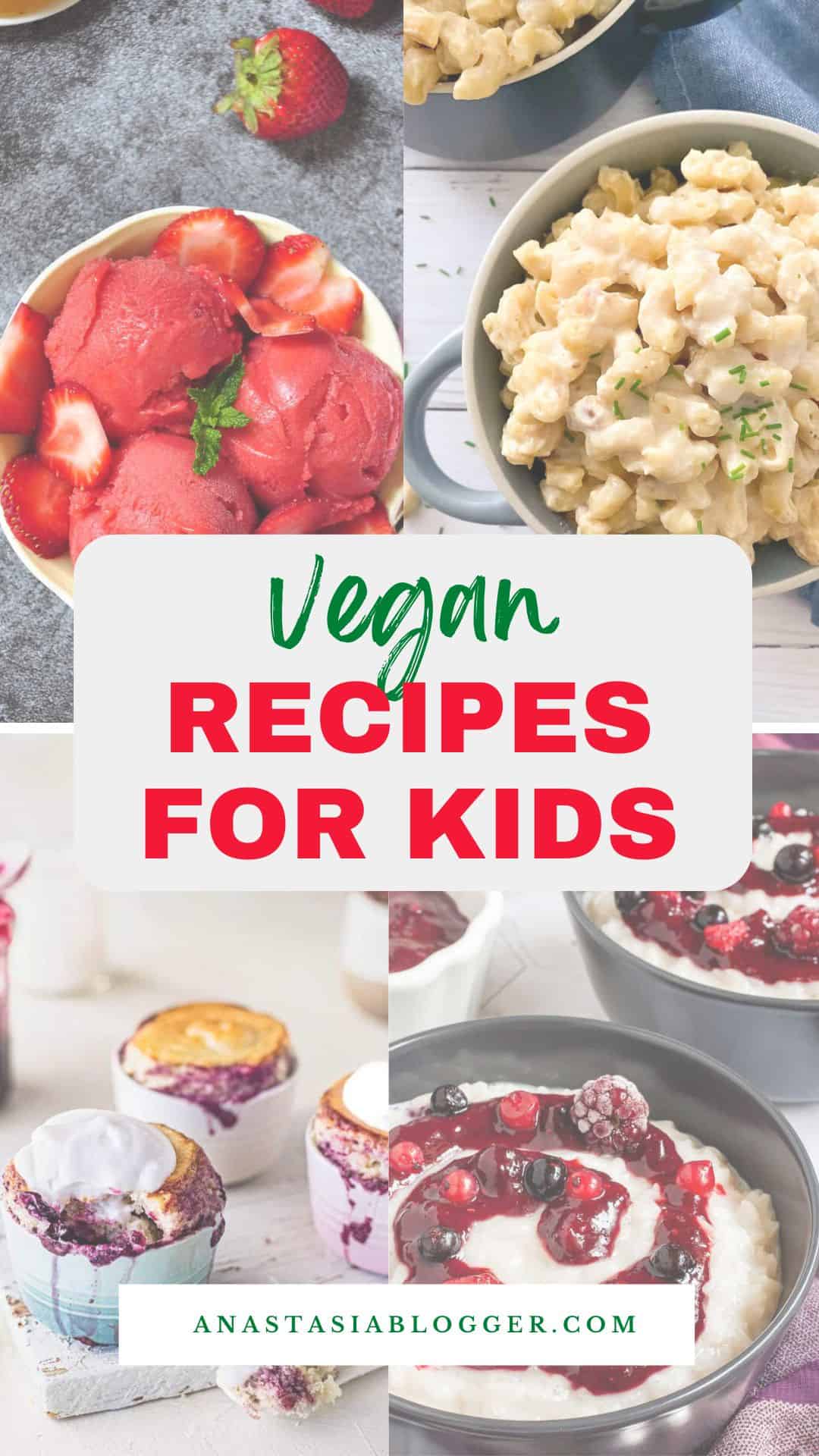 vegan recipes for kids