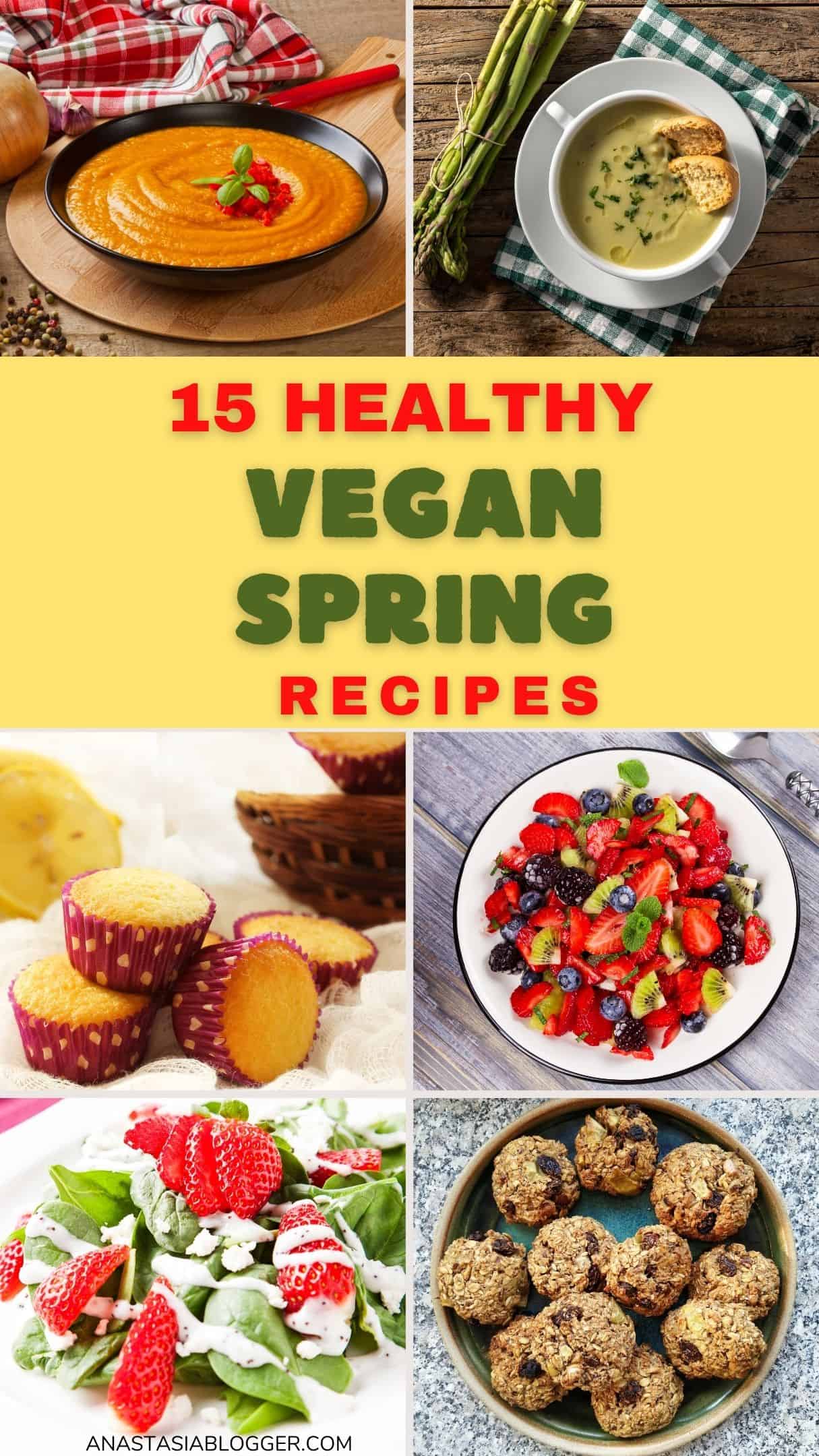 VEGAN SPRING RECIPES