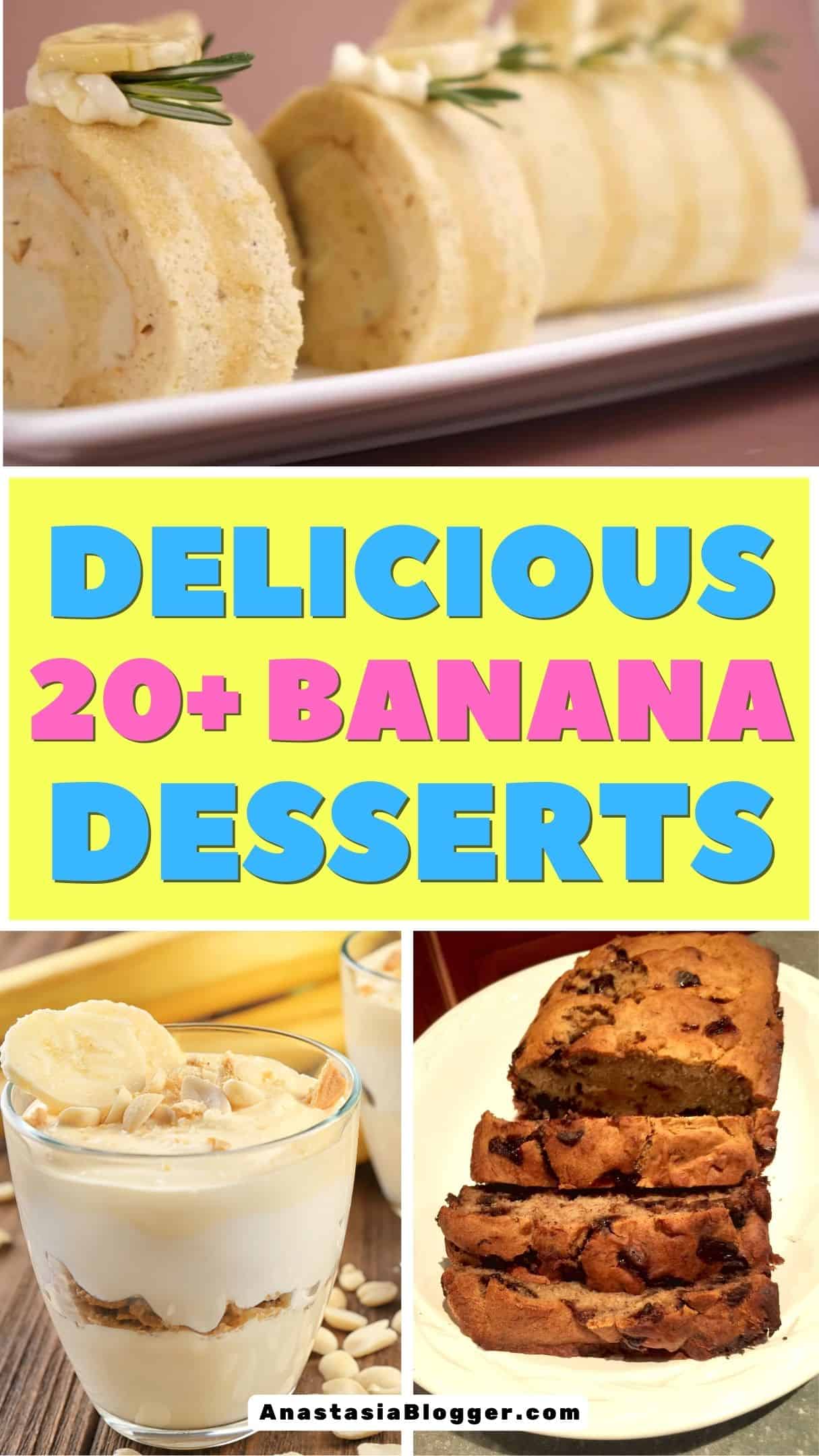 DELICIOUS AND REFRESHING BANANA DESSERT RECIPES
