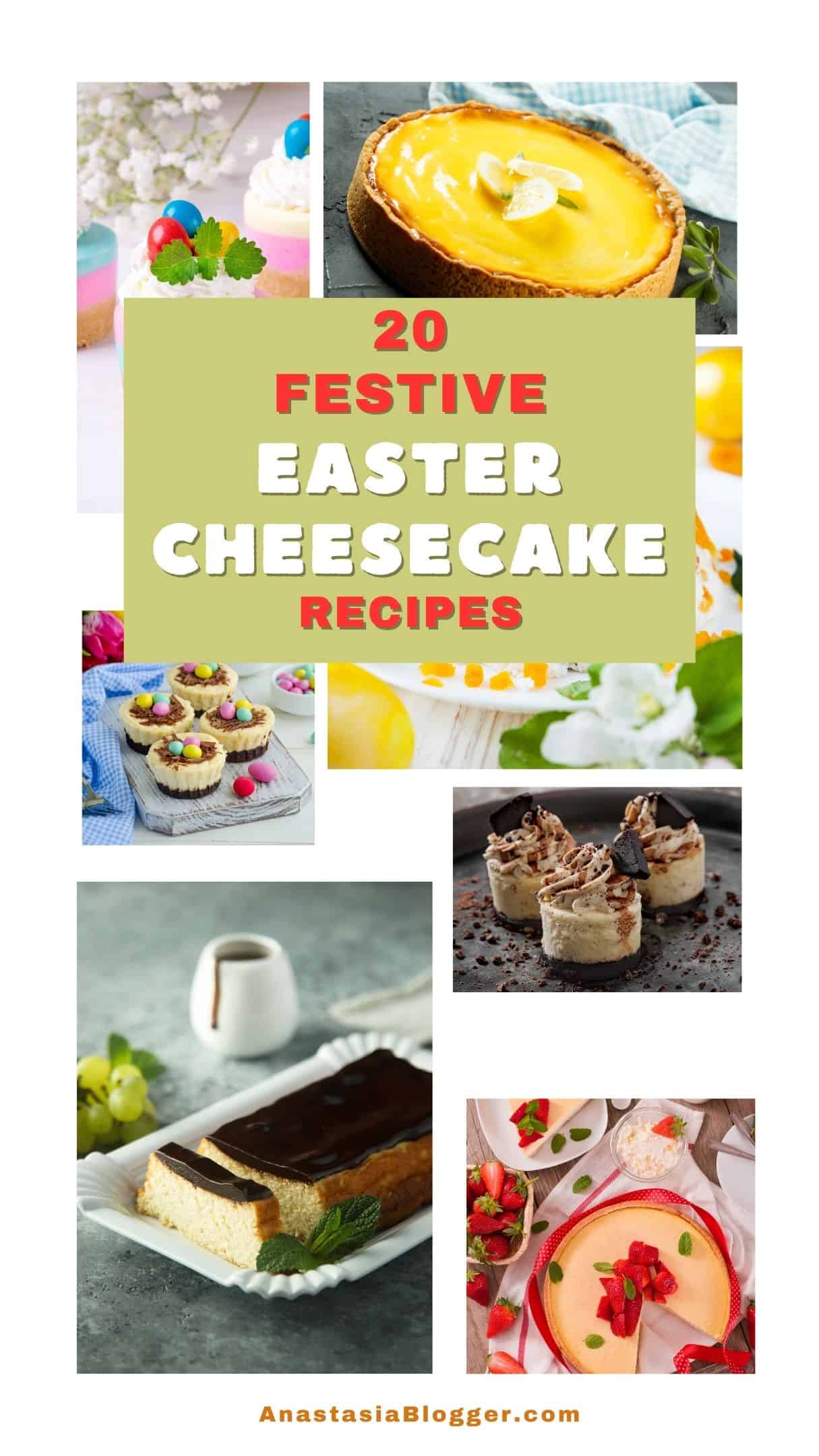 EASTER CHEESECAKE RECIPES