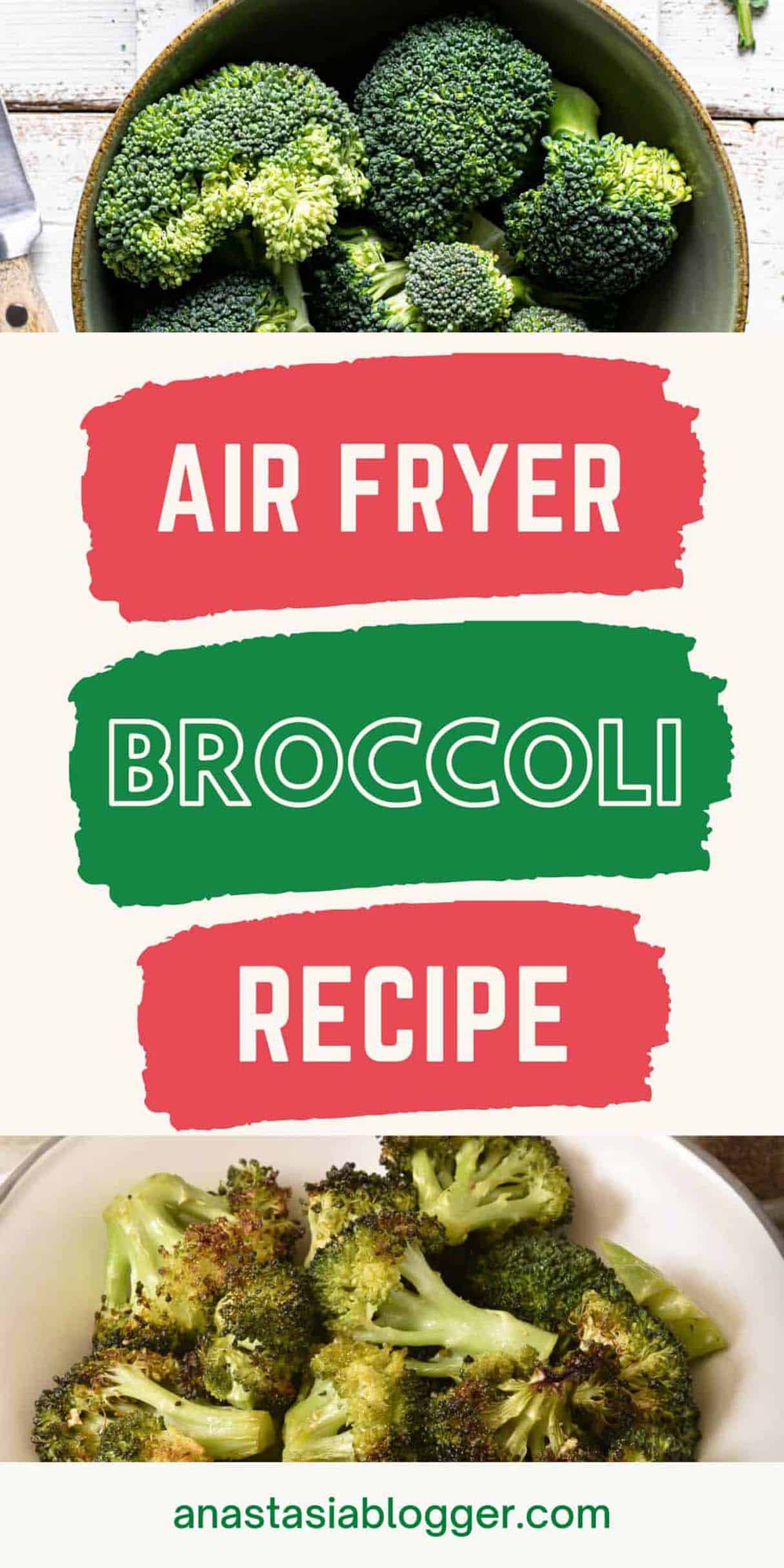 Air Fryer Broccoli for Easy Vegan Dinner