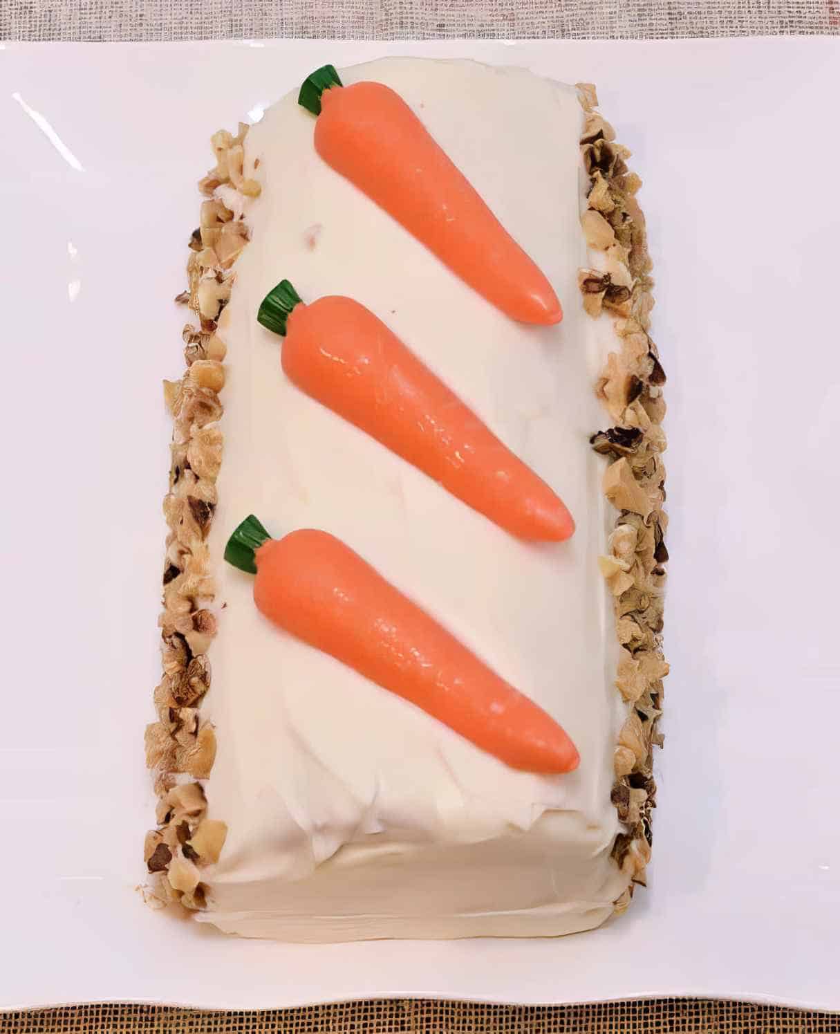 Carrot Cake Roll
