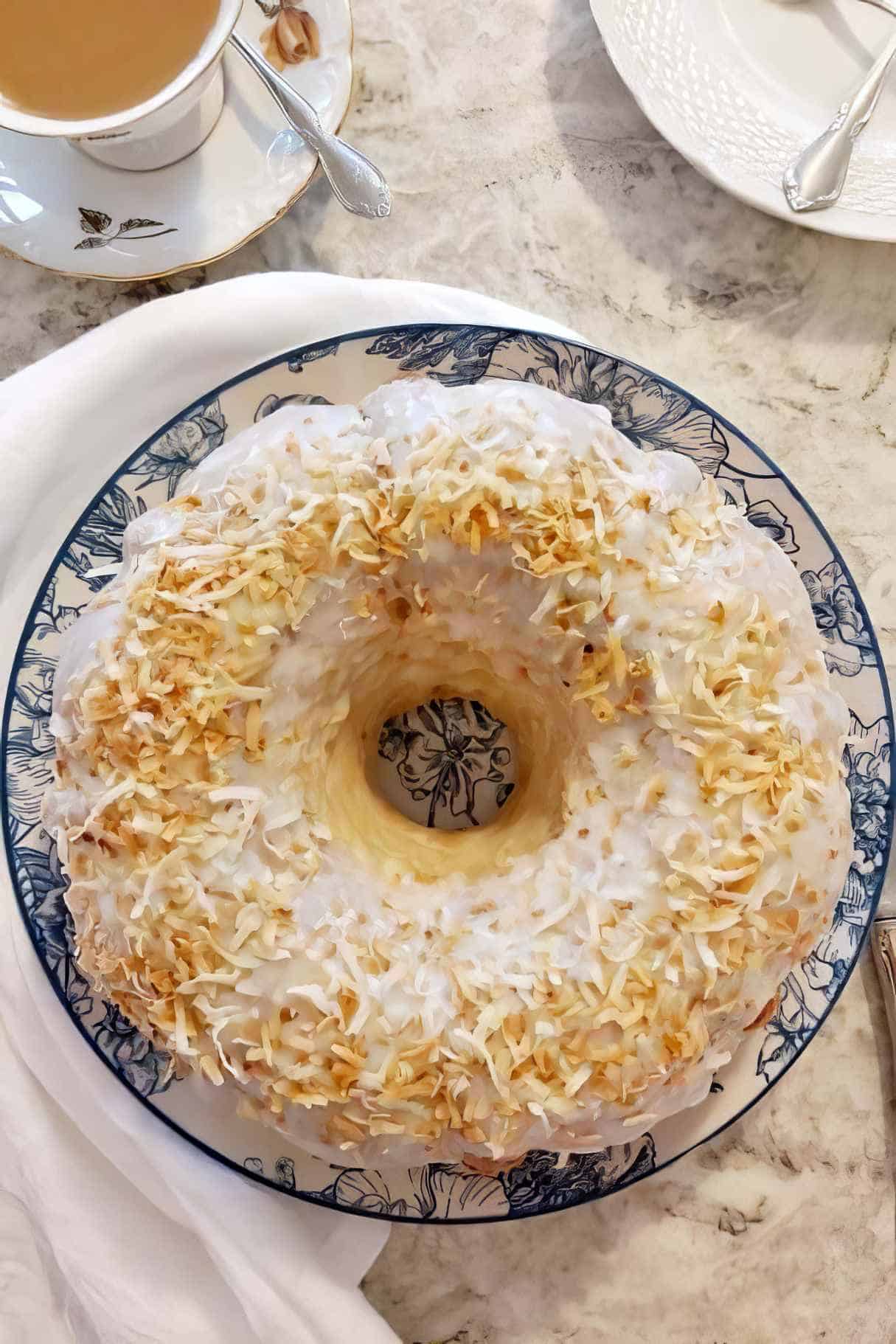 Delicious Coconut Cream Bundt Cake