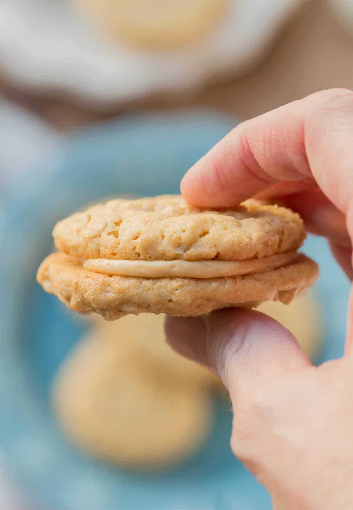 Peanut Butter Sandwich Cookies
