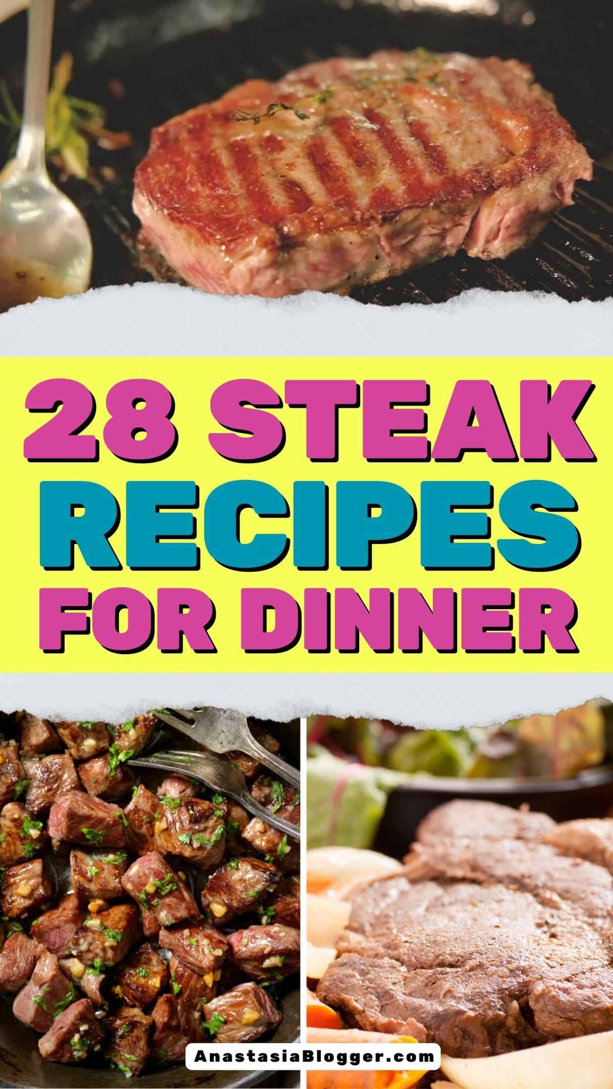 STEAK RECIPES FOR DINNER