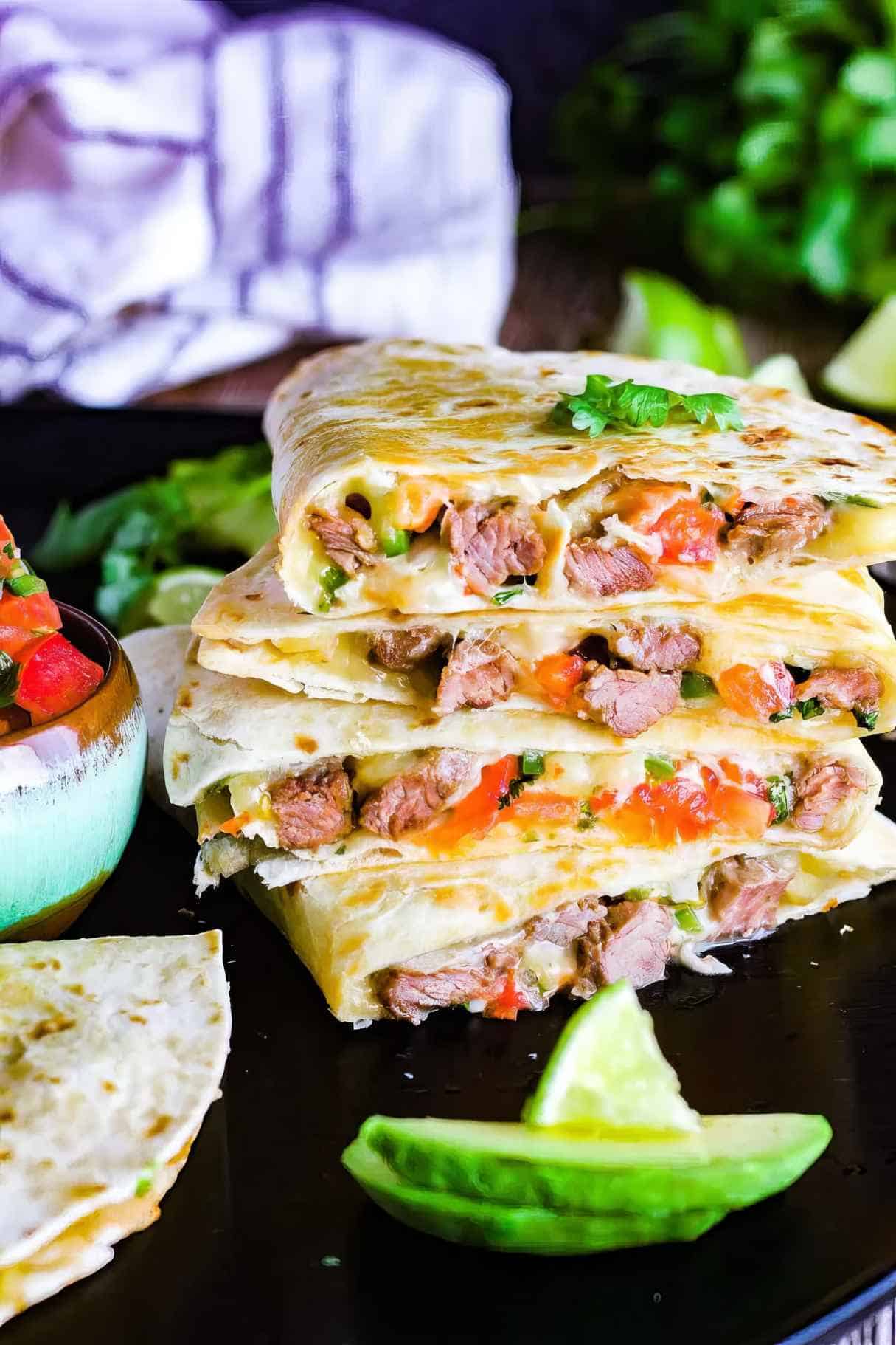 Carne Asada Quesadillas