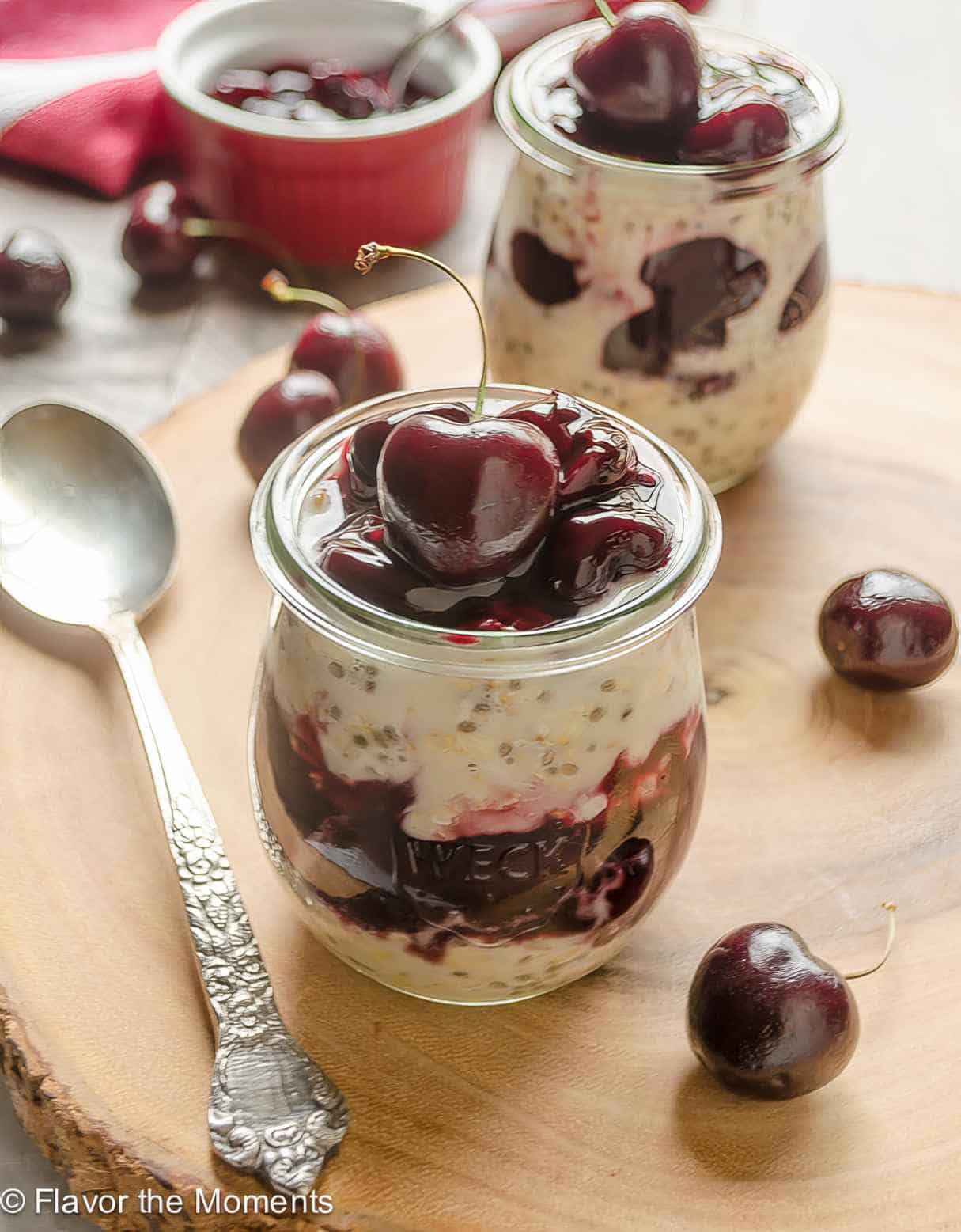 Cherry Overnight Oats