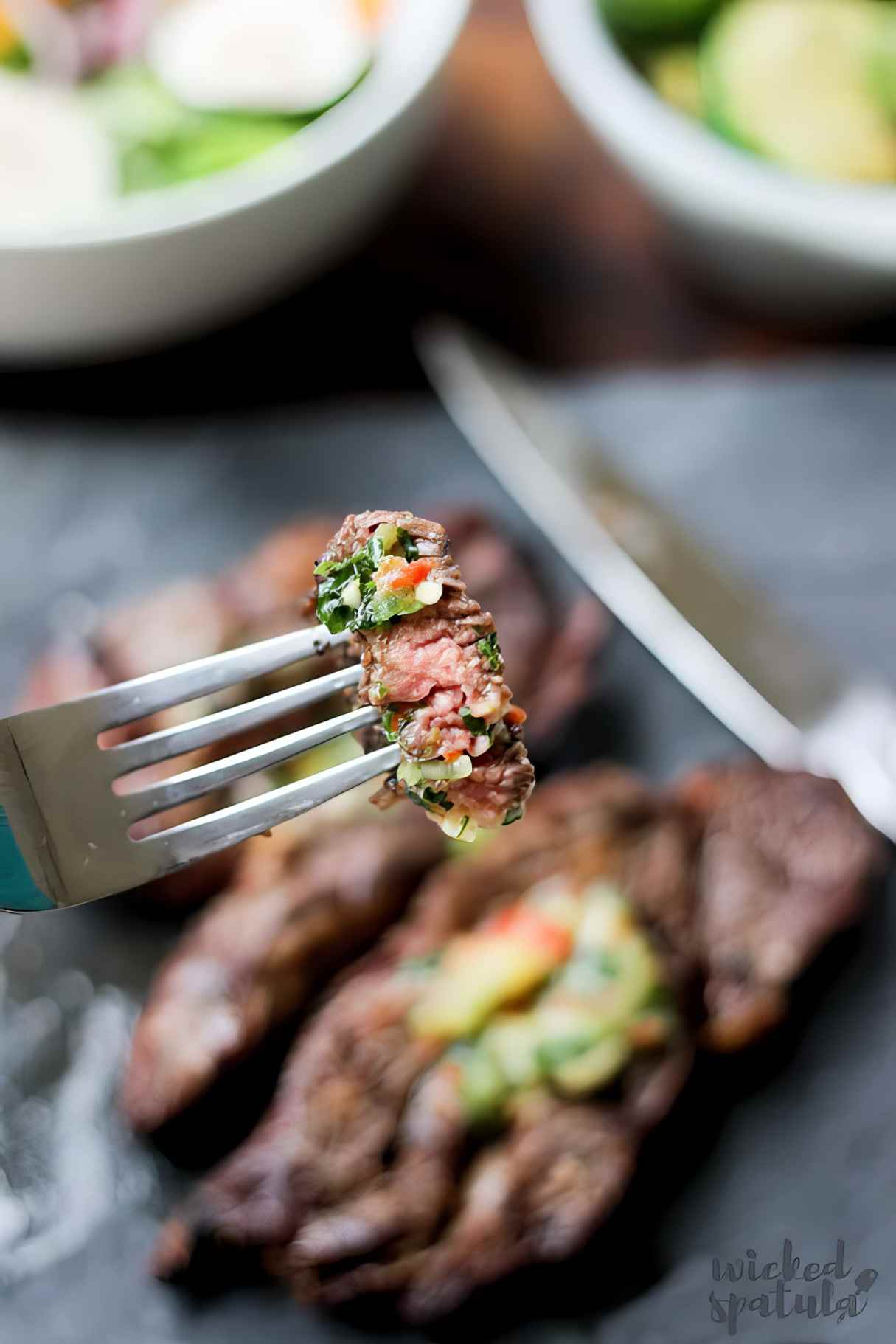 Chuck Eye Steaks With Herb Butter