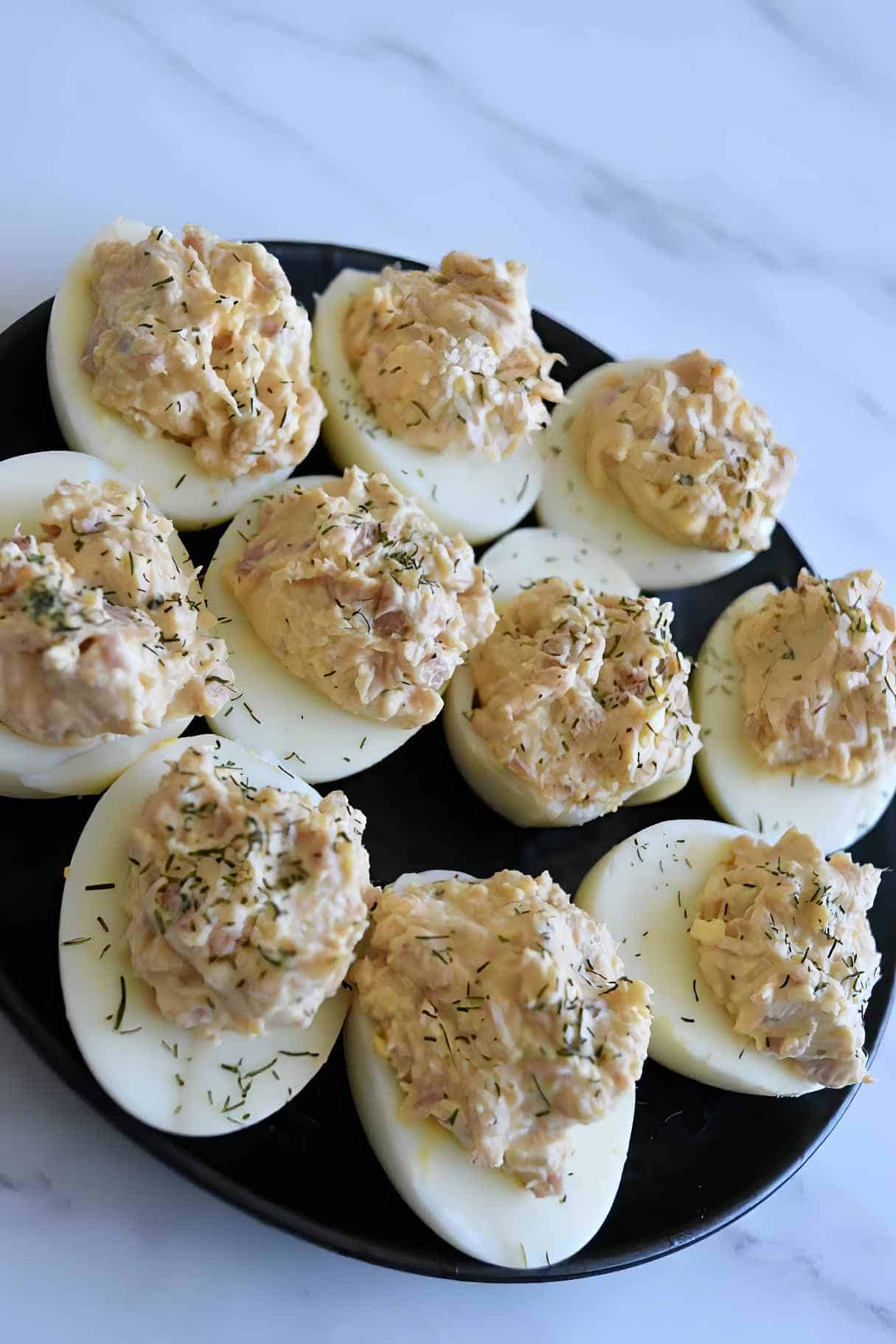 Deviled Eggs with Tuna