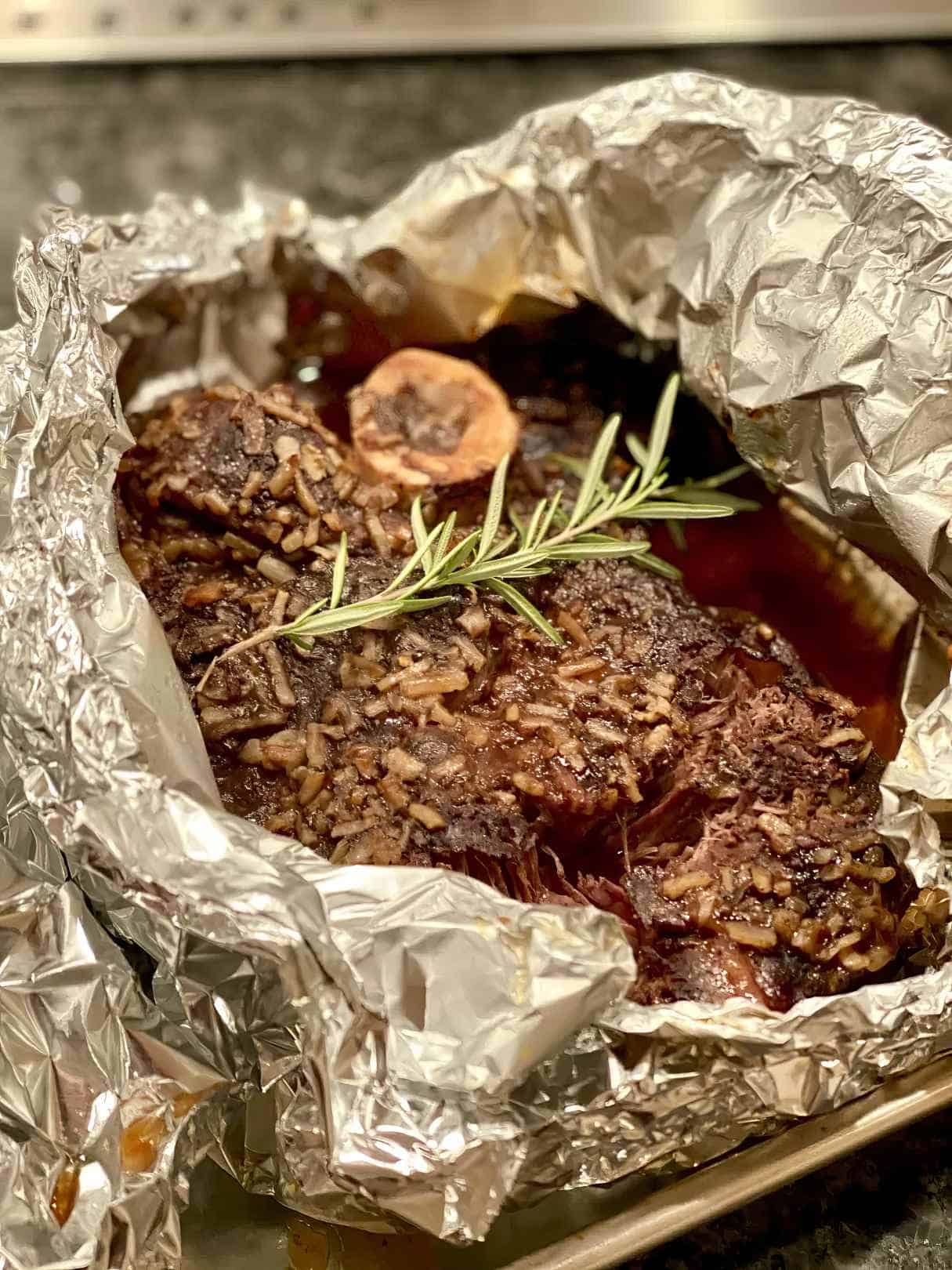 Easy Chuck Roast in Foil