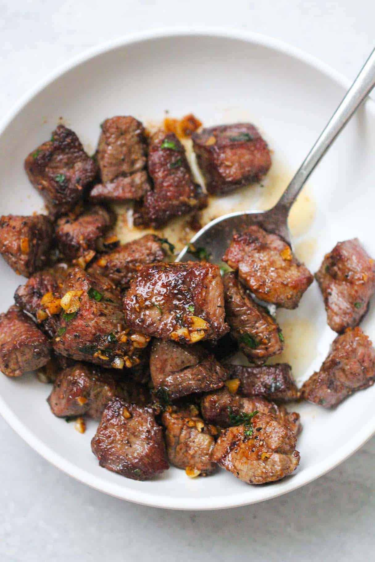 Garlic Butter Steak Tips