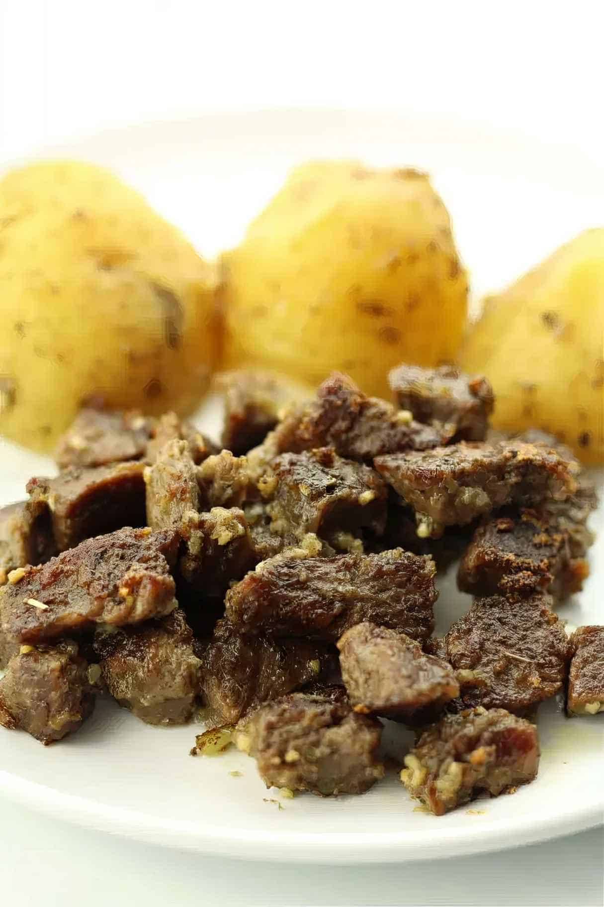 Instant Pot Garlic Butter Steak Bites