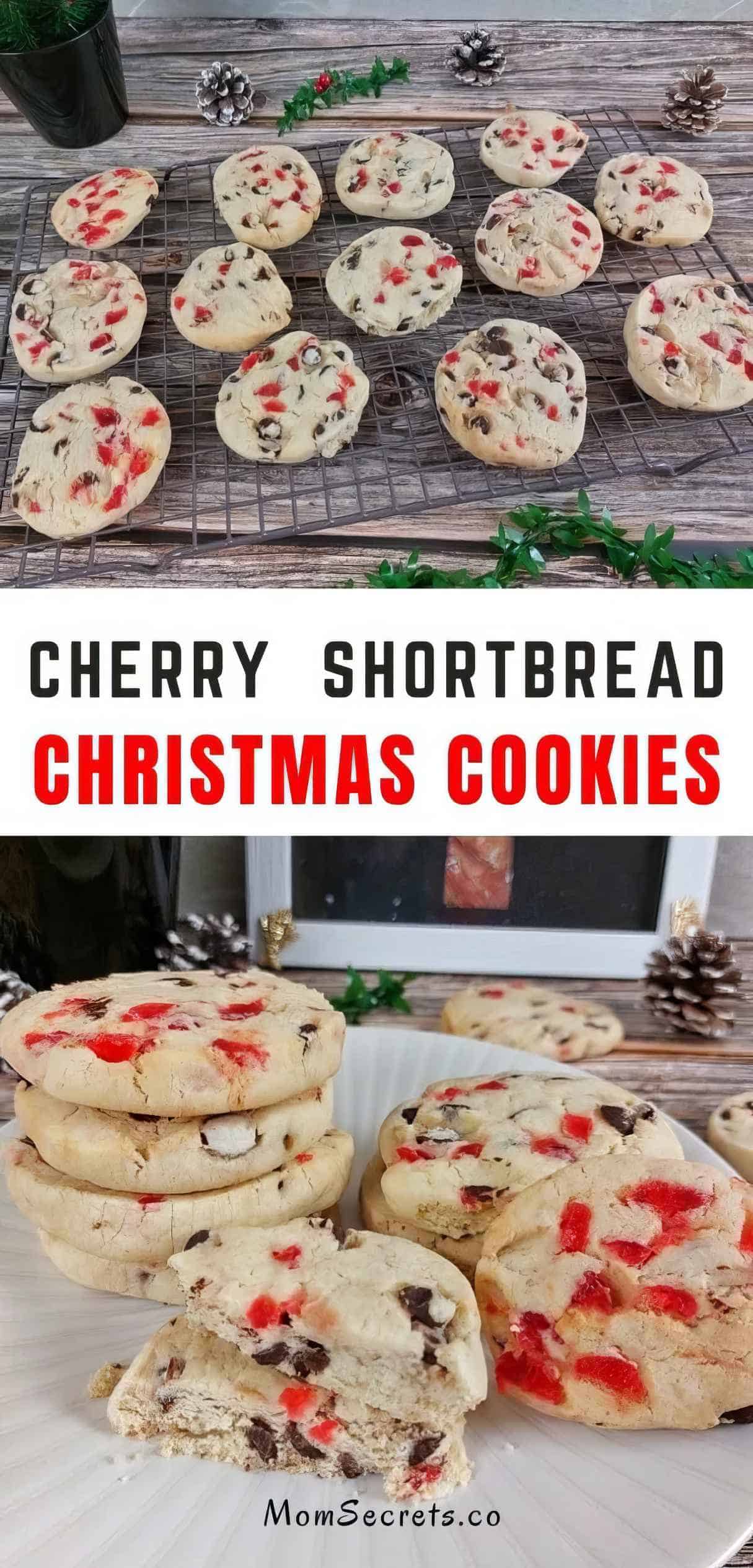 Make Cherry Chocolate Chip Shorbread Cookies Recipe
