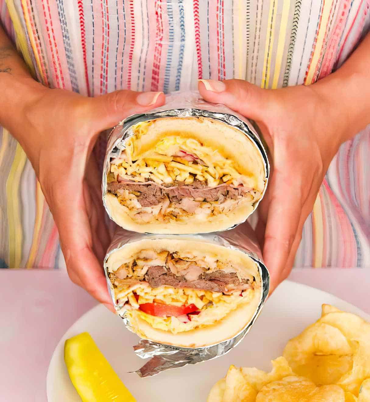 Tripletas (Steak, Pernil, and Ham Sandwiches)