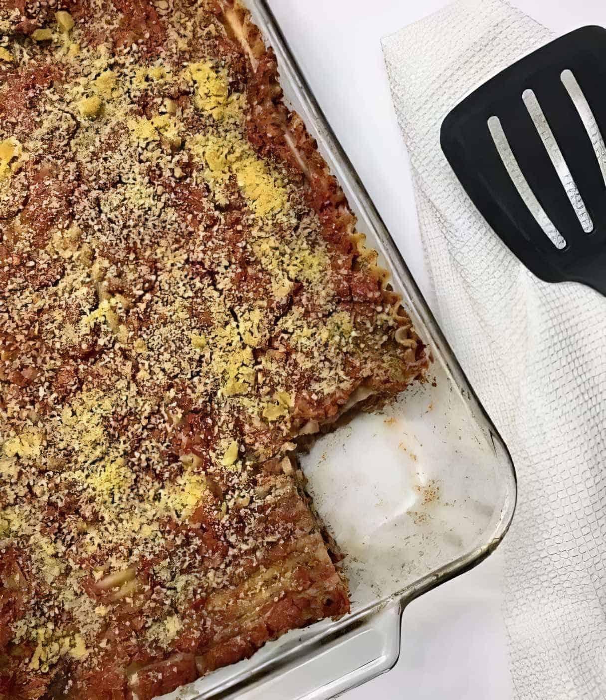 Seriously the BEST Vegan Lasagna