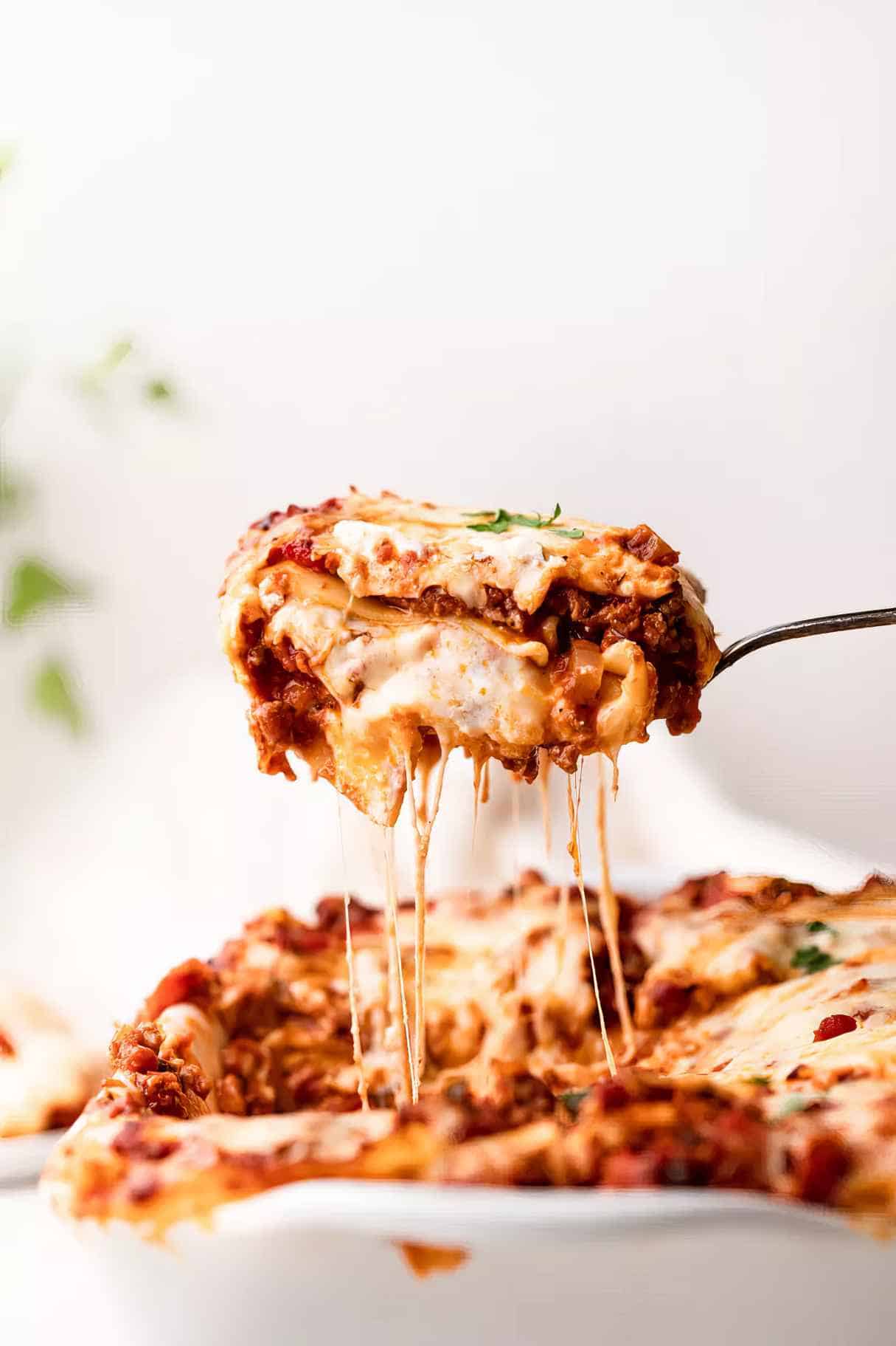 The Best Homemade Lasagna with Tomato Sauce