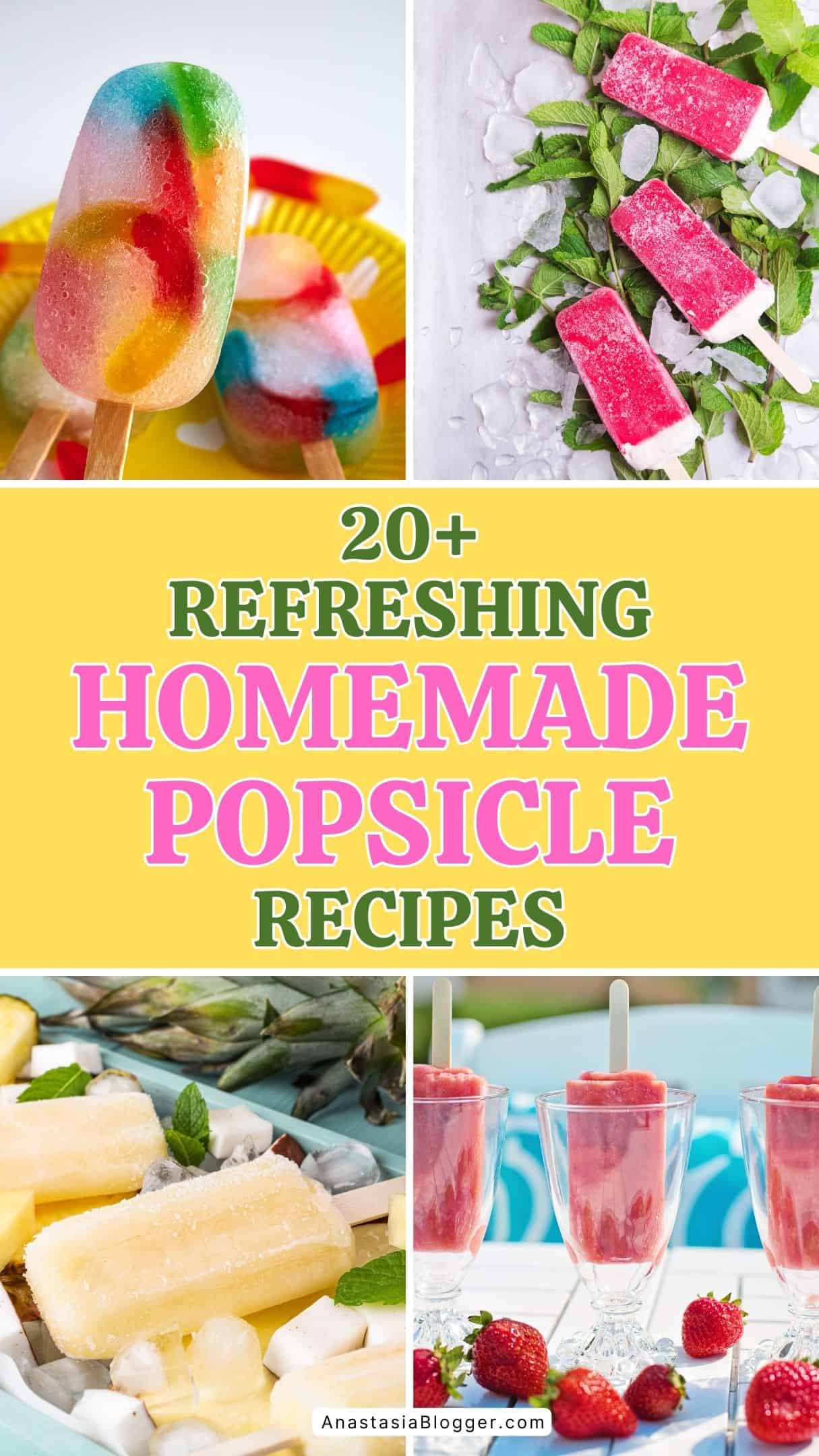 POPSICLE RECIPES