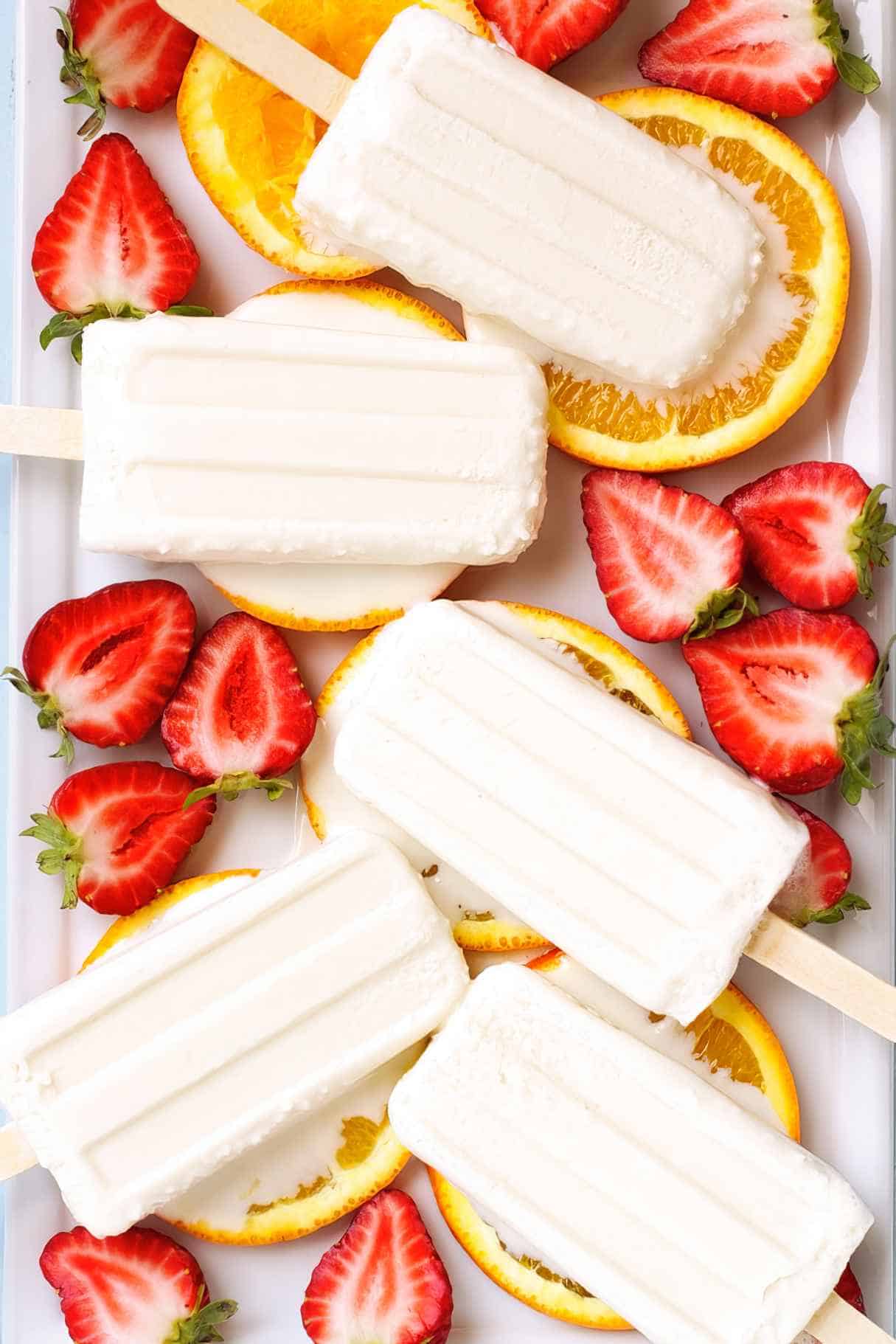 Coconut Popsicles (Paletas de Coco)
