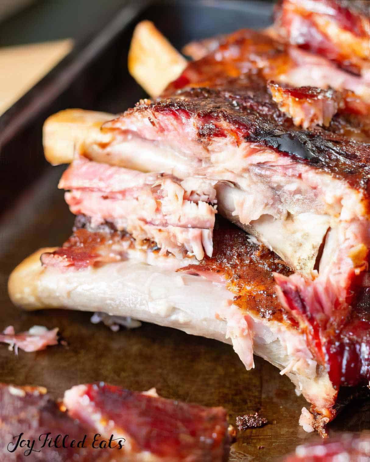 Keto Smoked Ribs