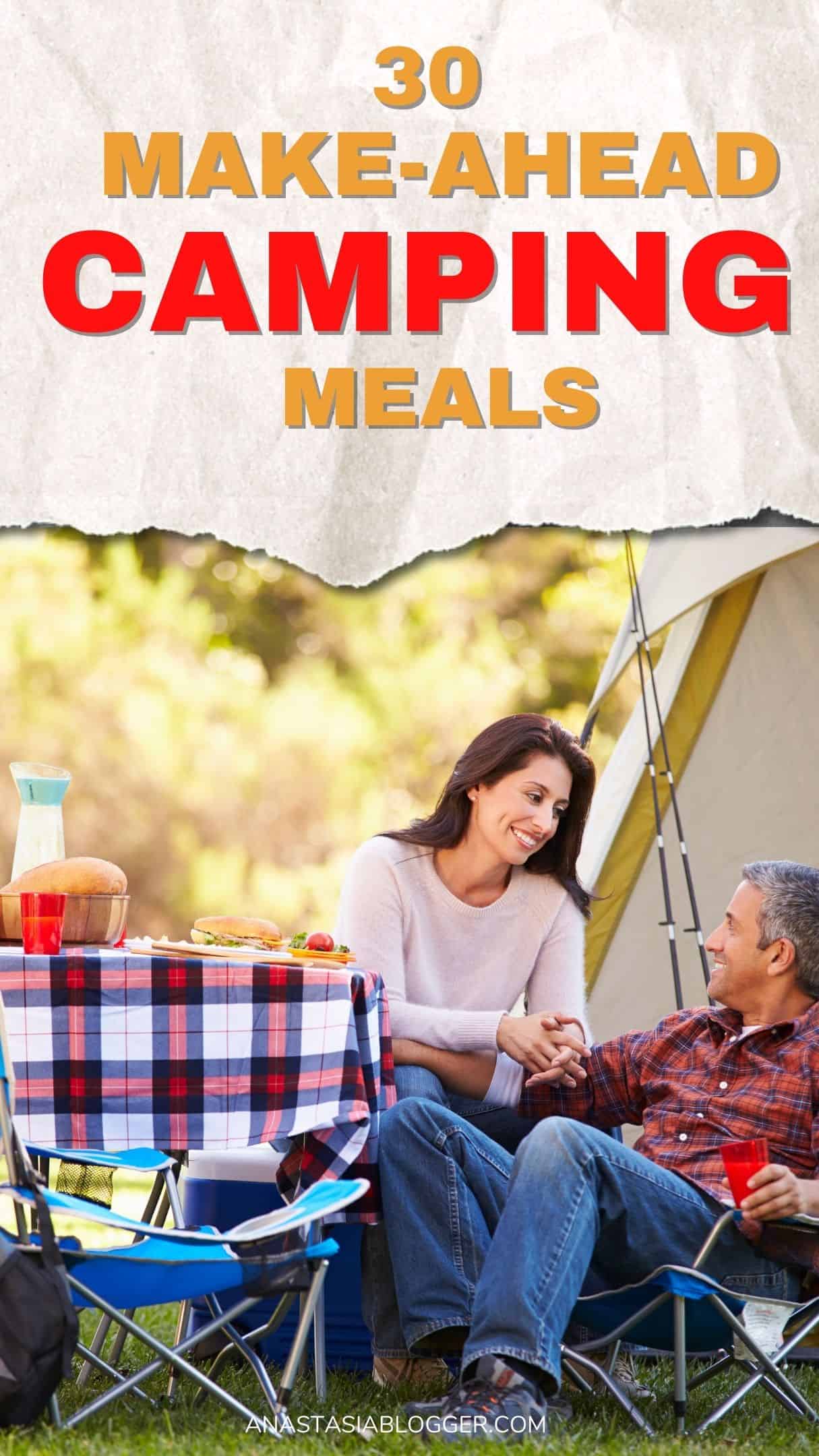MAKE-AHEAD CAMPING MEALS