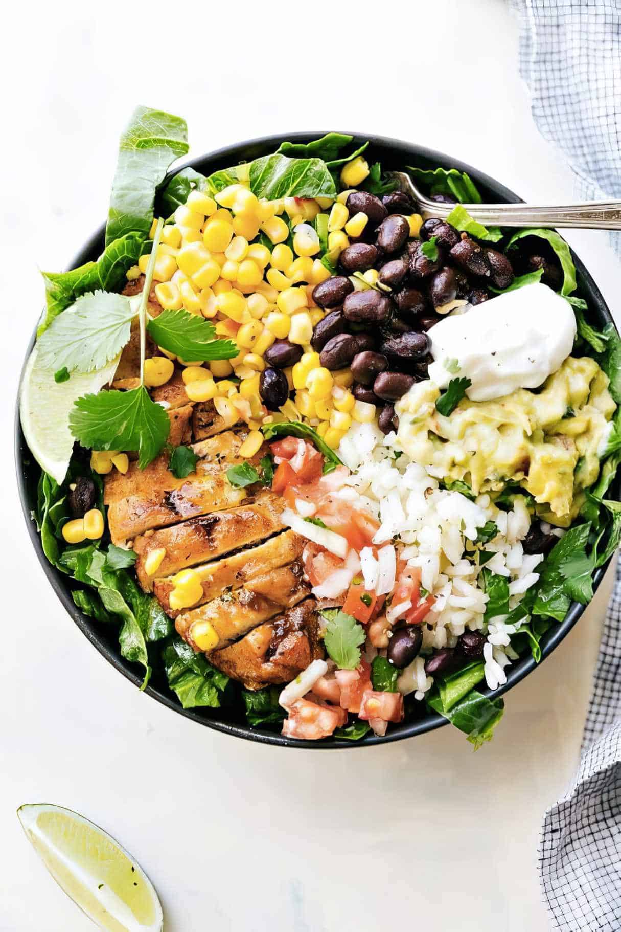 Chicken Burrito Bowls