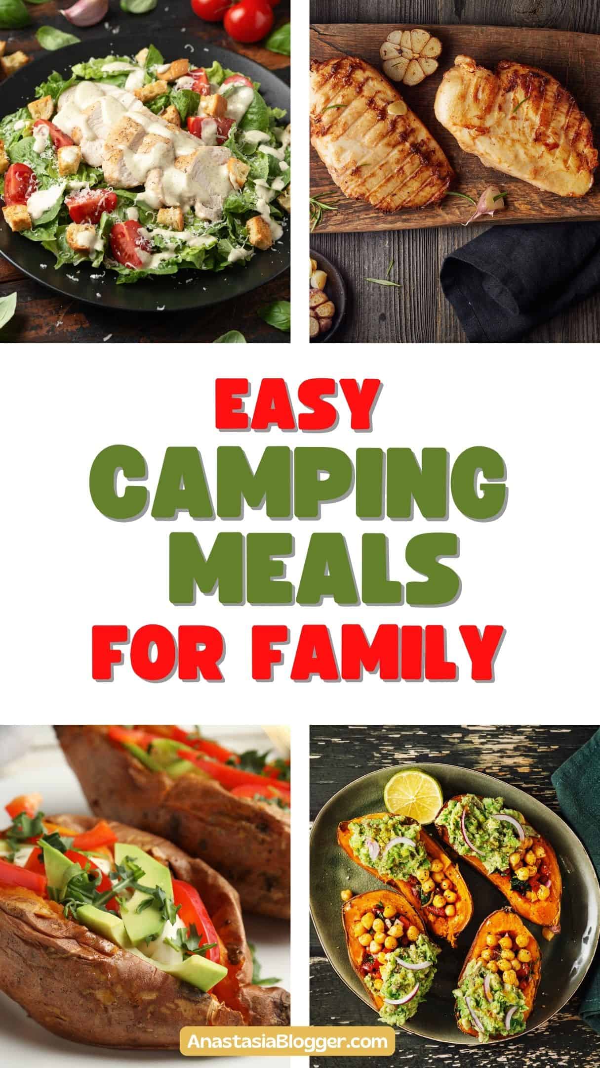 MEAL IDEAS FOR CAMPING