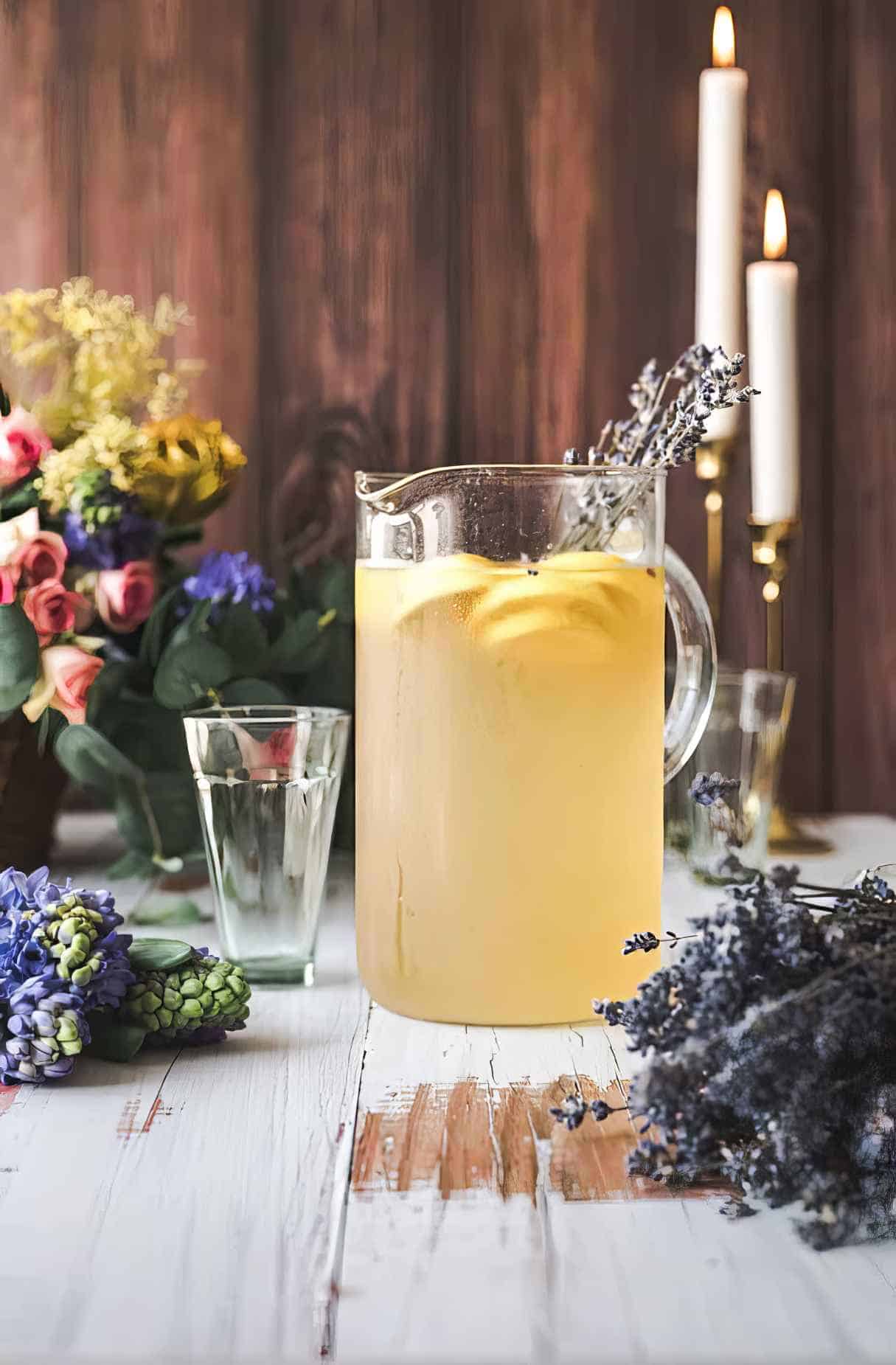How to Make Lavender Lemonade