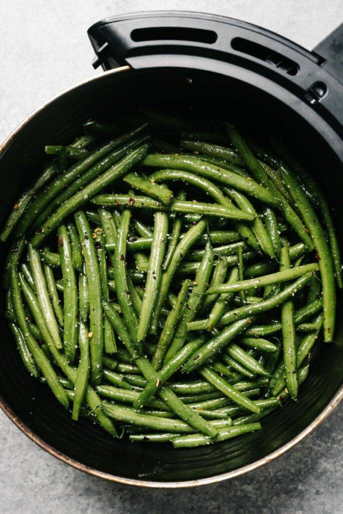 green beans in an air fryer recipe