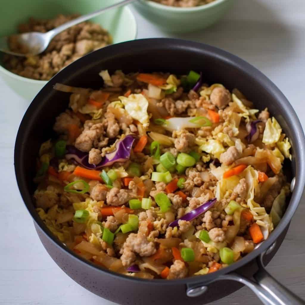 Weight Watchers Egg Roll in a Bowl | Anastasia Blogger